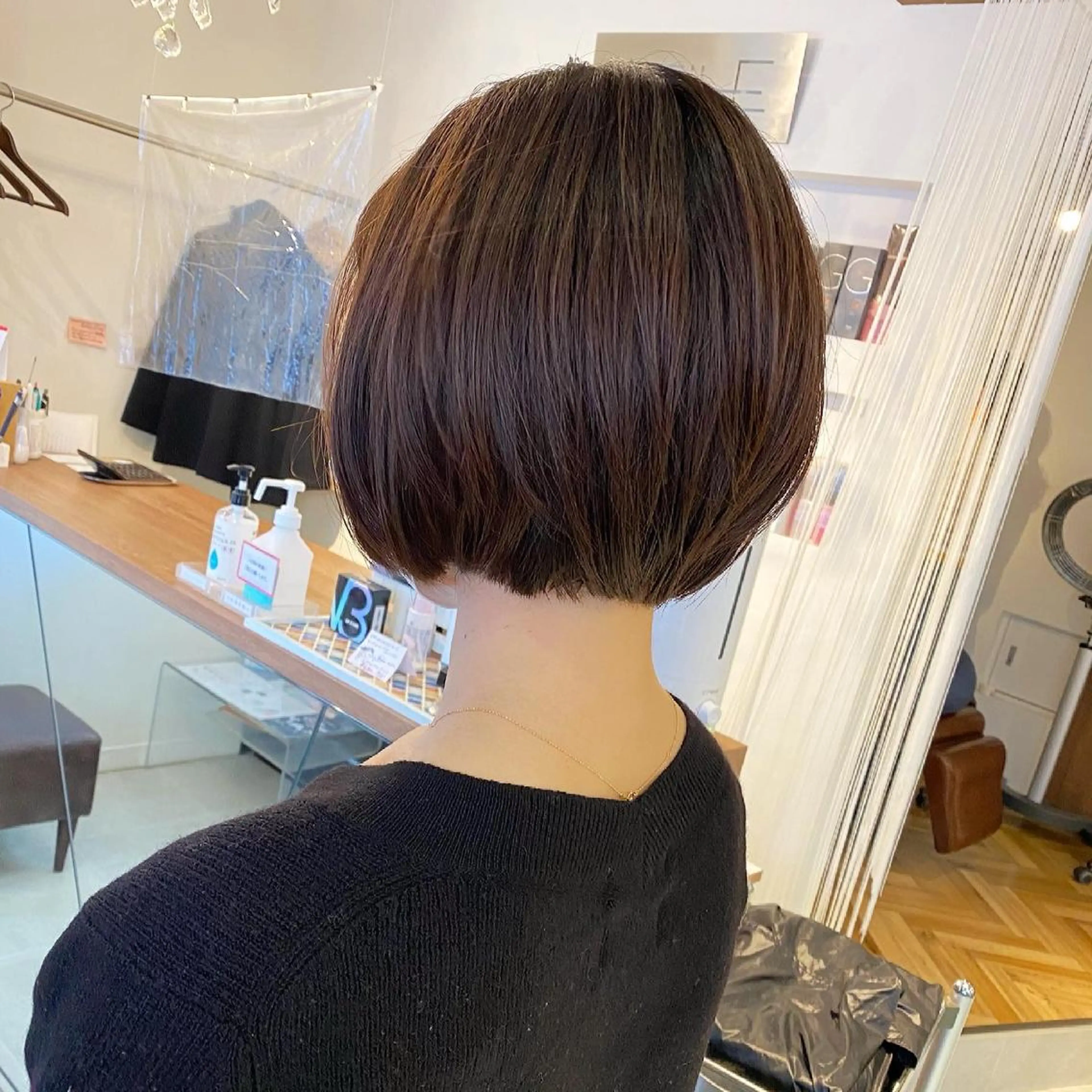 ショート ショートボブ 丸みショート ボブ 髪質改善 レイヤーカット 髪質改善特化 安東駿介のヘアスタイル