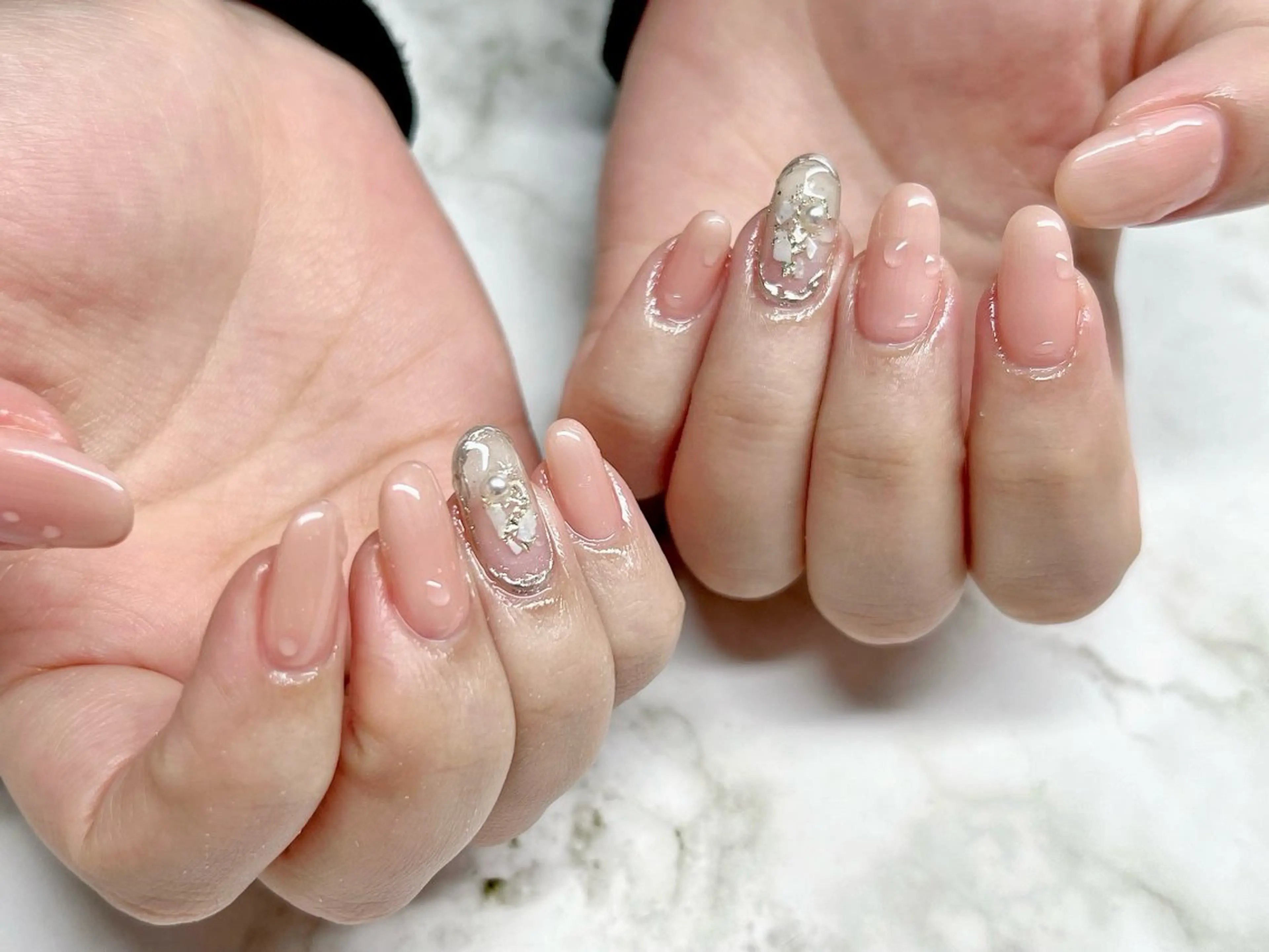 ネイル ワンカラーネイル ハンドネイル NailSalon MAHINAのネイルデザイン