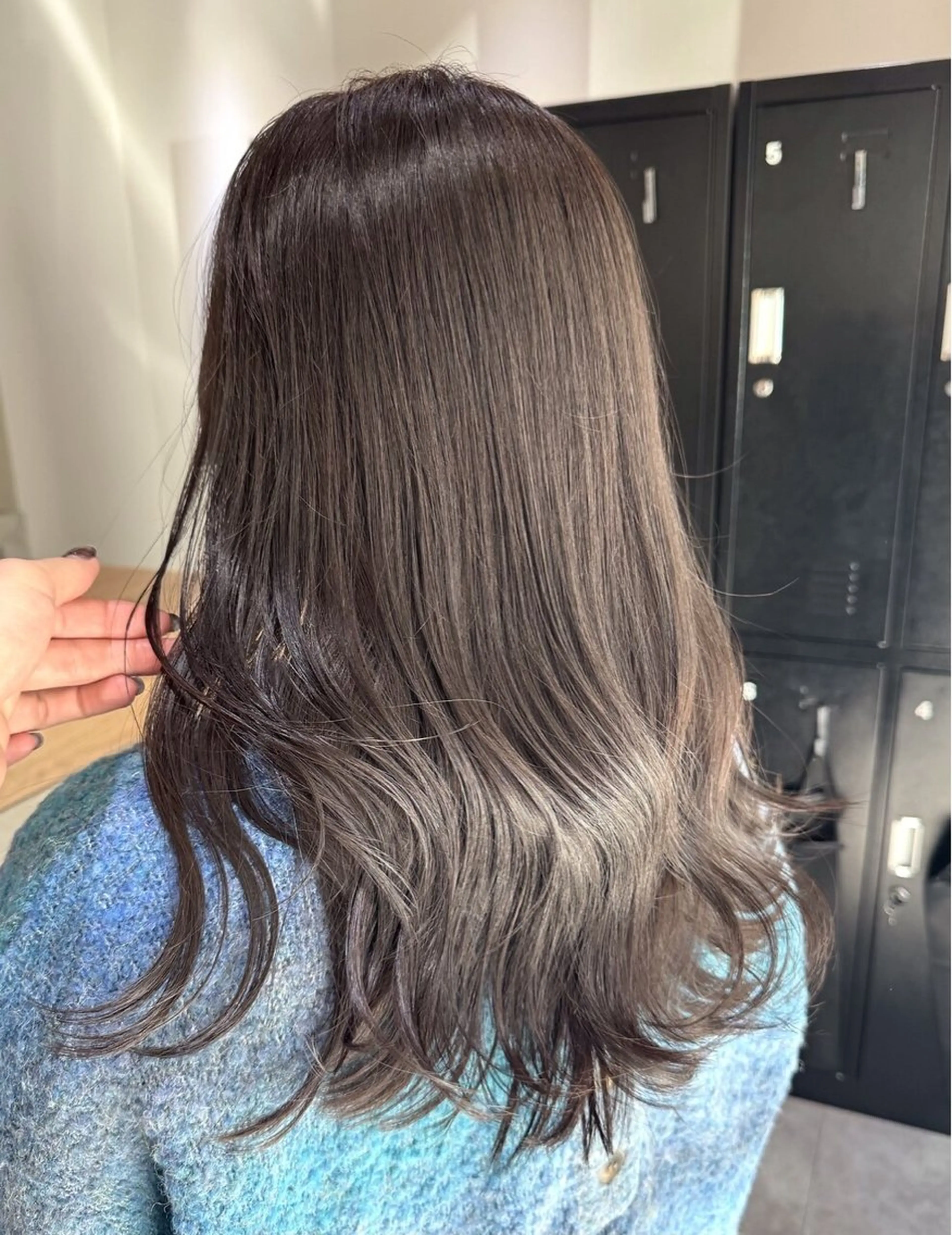 ロング カラー ヘアアレンジ ブリーチ イルミナカラー ブリーチなしカラー 髪質改善 ヘアカラー トリートメント 🌈髪質改善💕 縮毛矯正✨青木まで✨のヘアスタイル