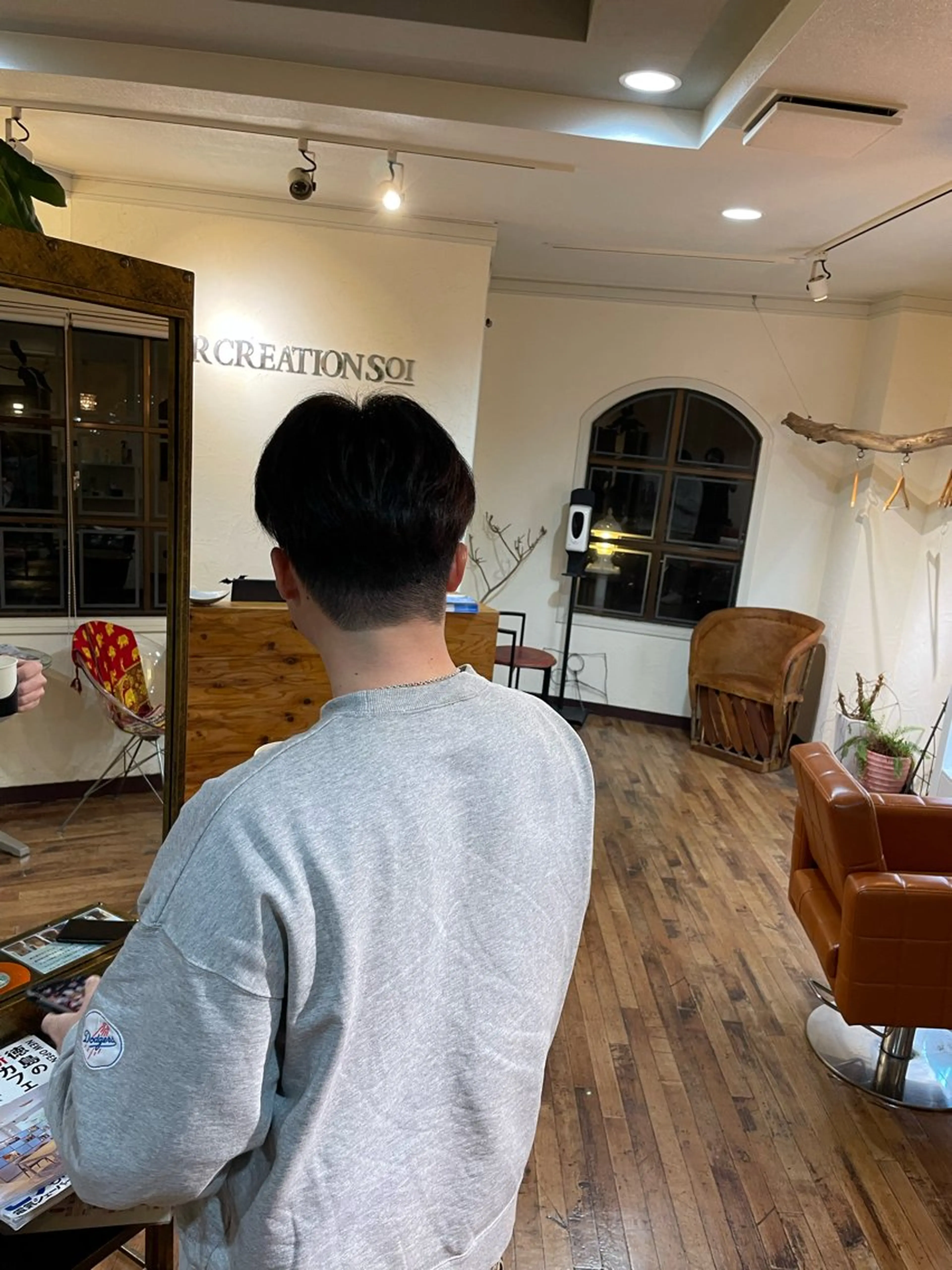 ショート メンズ 西岡 勇人のヘアスタイル