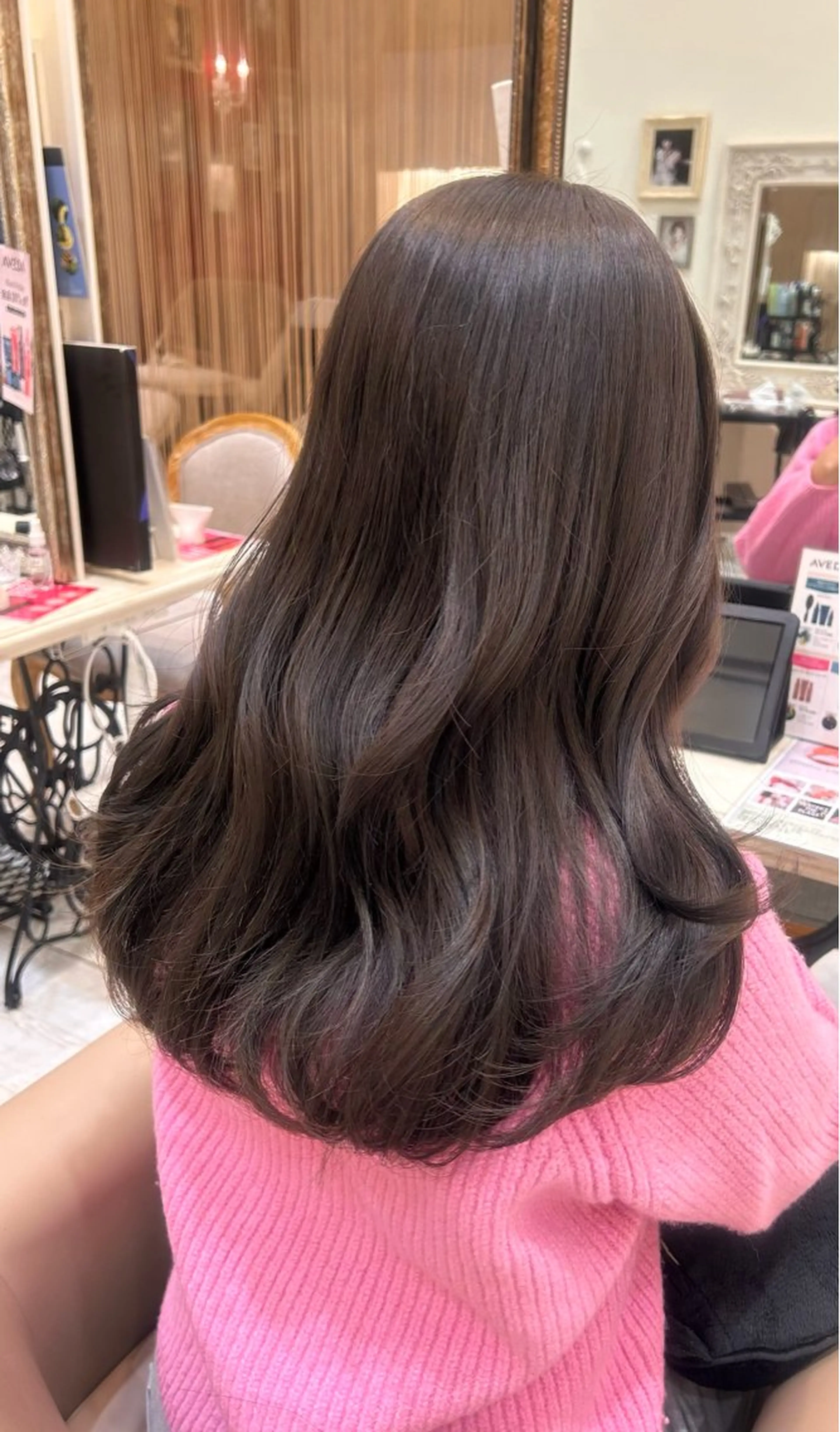 ロング カラー 内田 龍樹のヘアスタイル