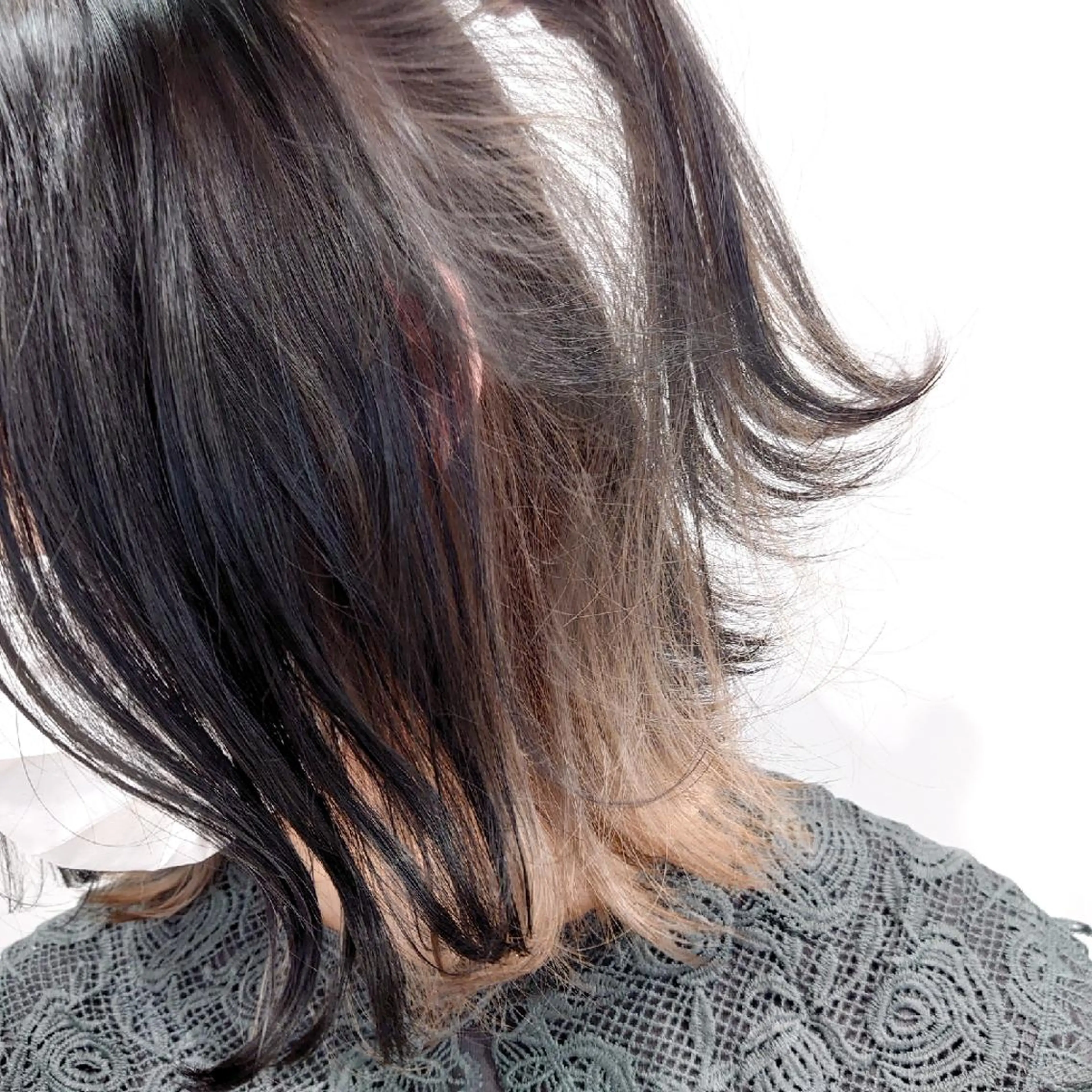 ミディアム カラー ヘアカラー 髪質改善/ブリーチ 田代 龍我のヘアスタイル