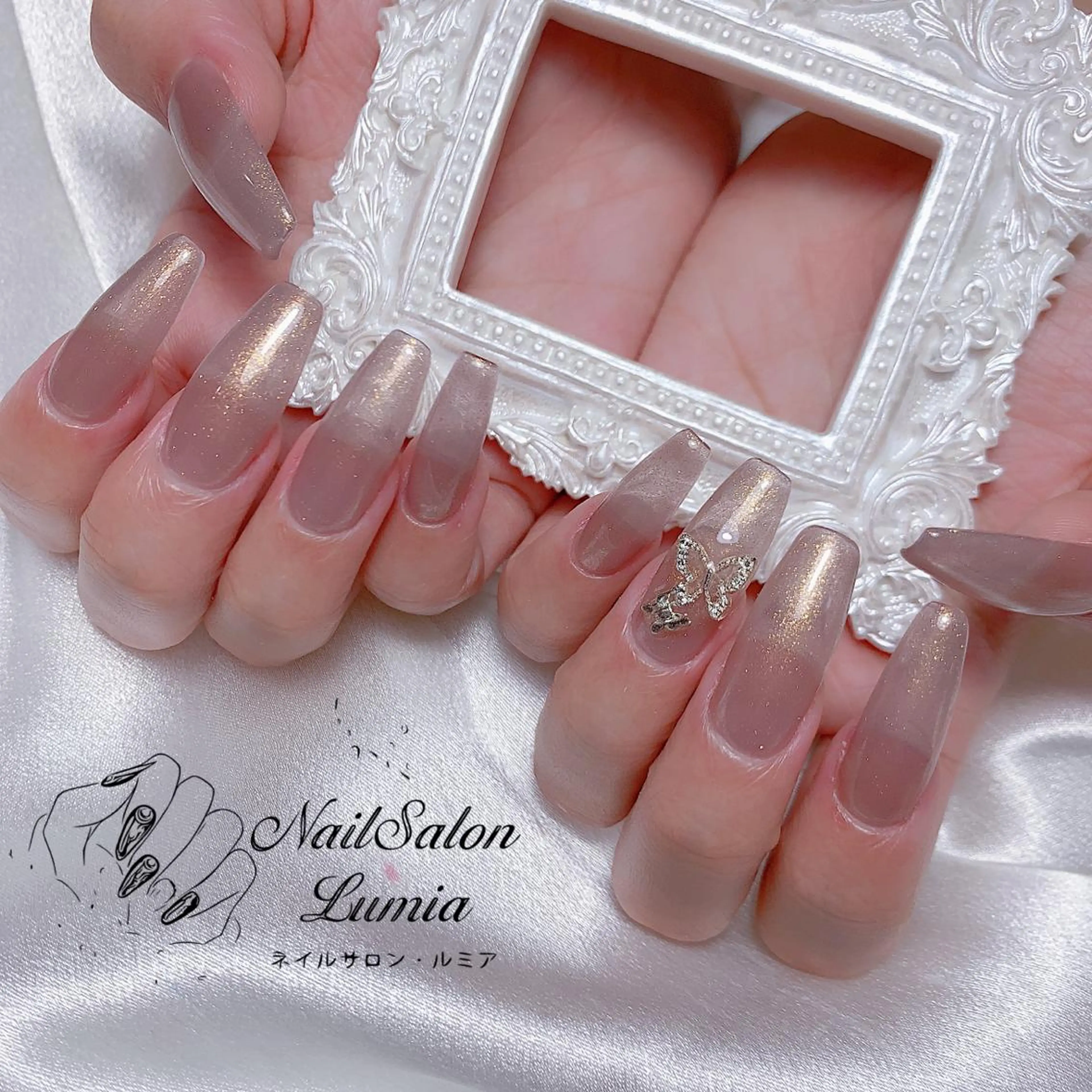 ネイル ハンドネイル ネイルサロン ルミア Lumia 店長のネイルデザイン