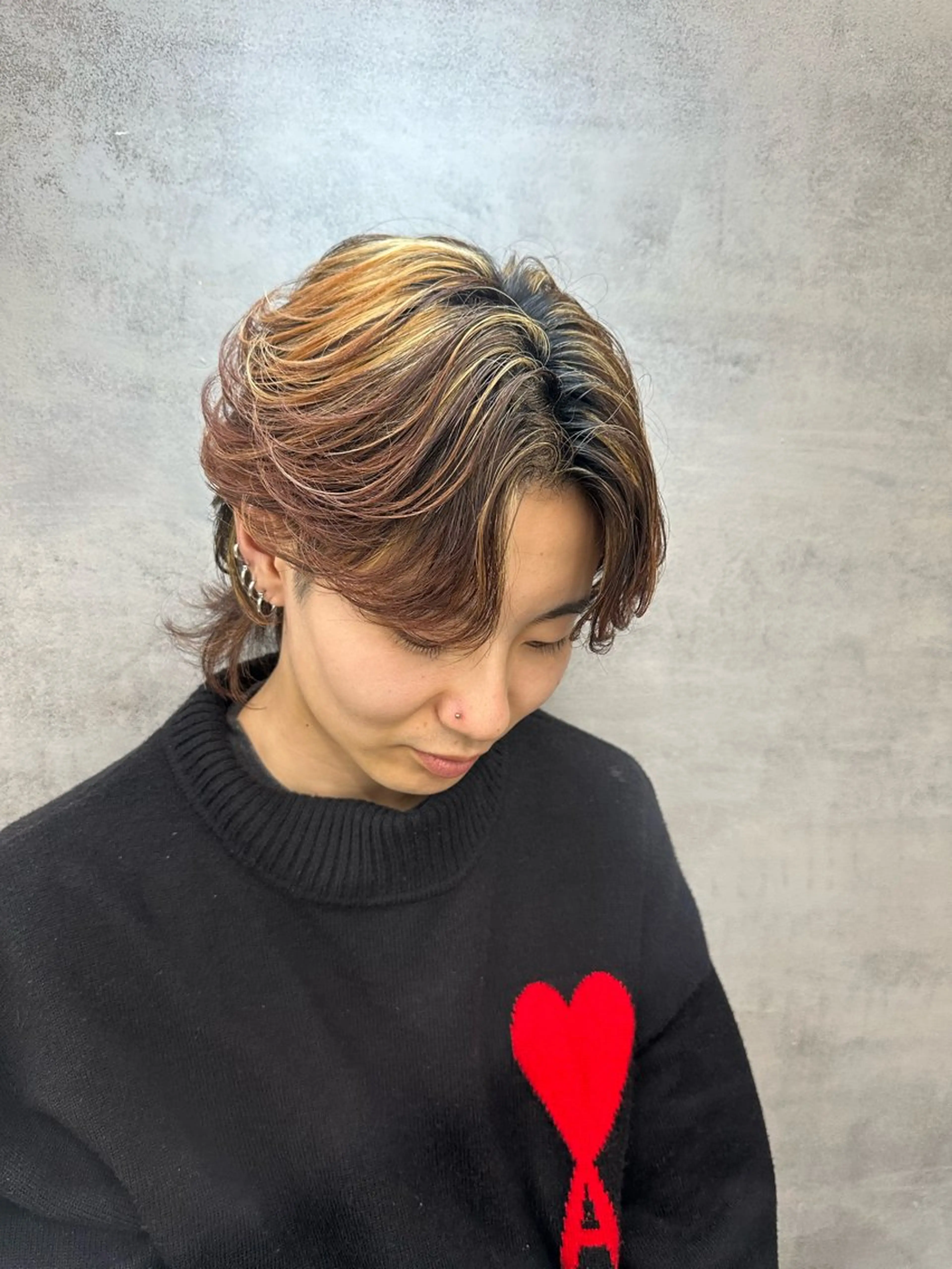 ミディアム ヘアアレンジ メンズ メンズヘア静岡 ✂︎Ryuheiのヘアスタイル