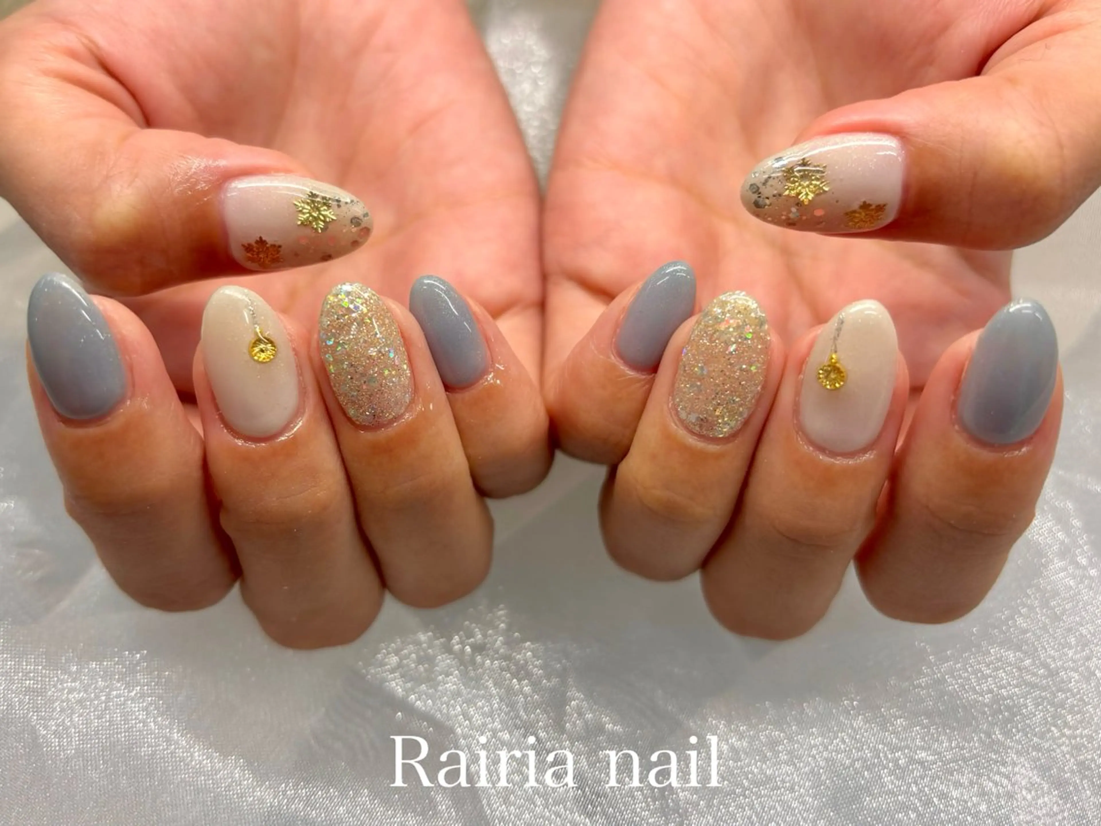 ネイル ハンドネイル rairiaharu パラジェルのネイルデザイン