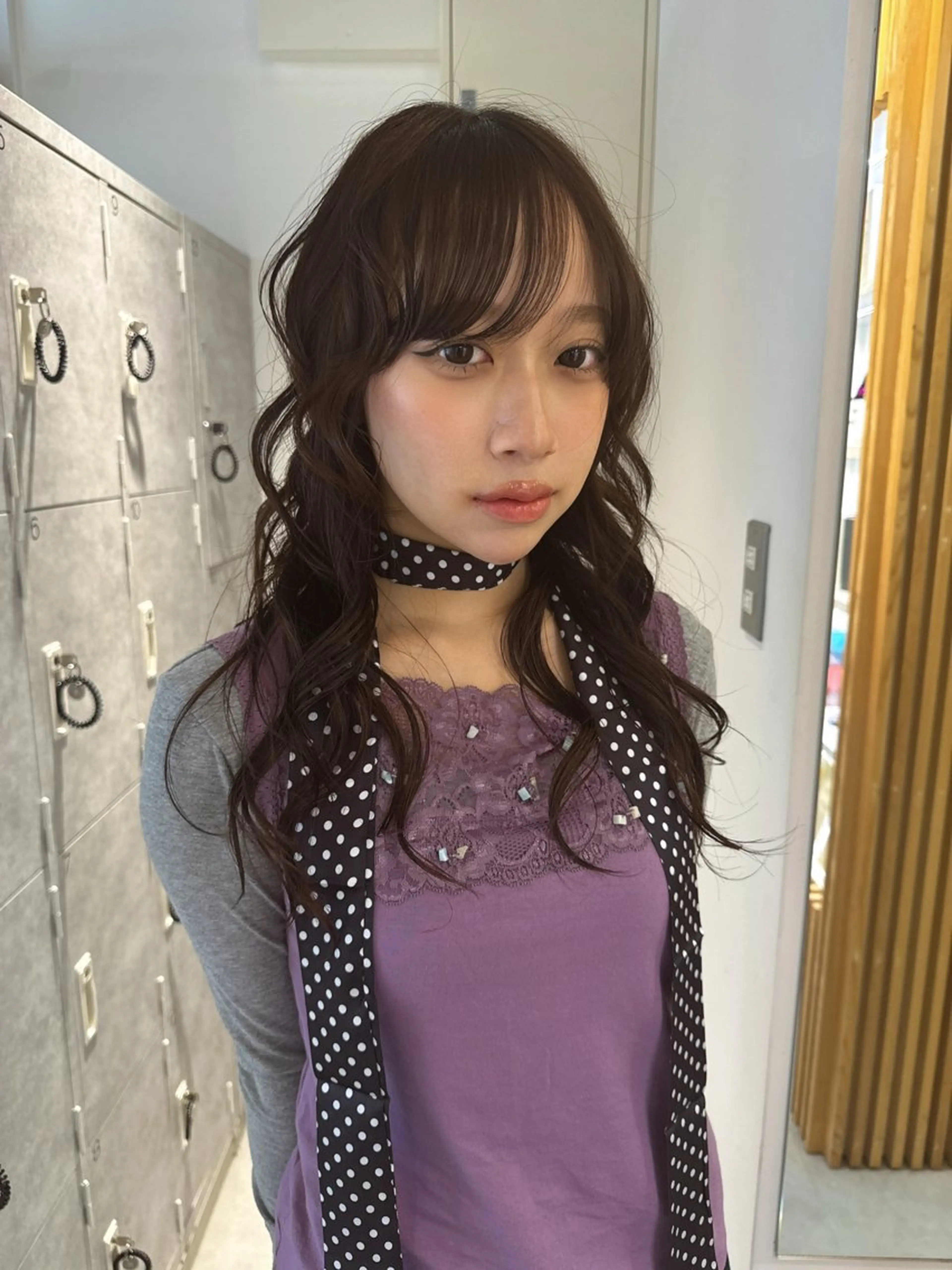 【ミニモ限定】メンテナンスカット+眉カット(巻き髪ヘアセット&アイブロウメイク)付き🎀の写真