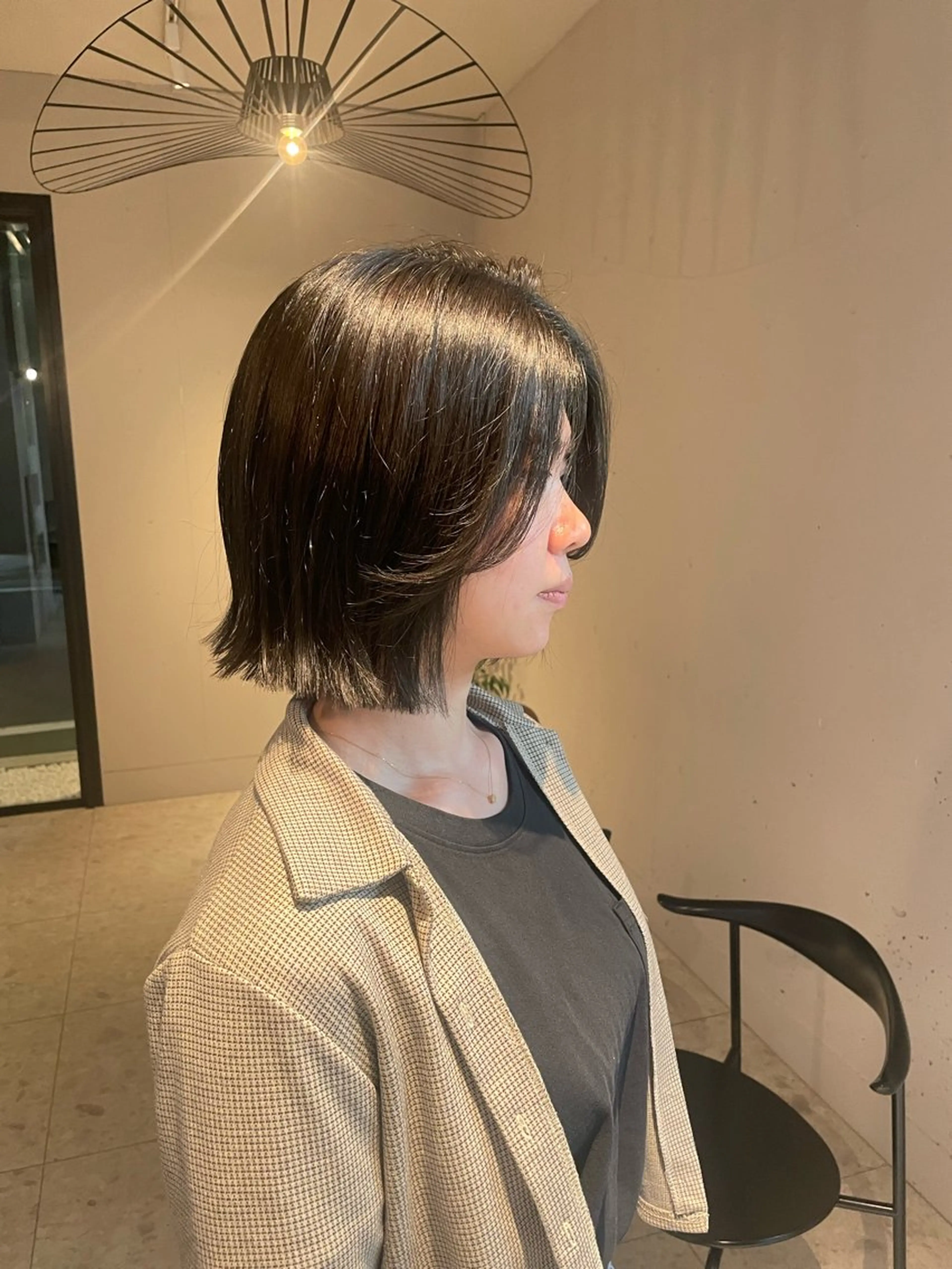 ショート カラー ショートボブ ボブ ショートヘア 外ハネヘア カチモリ/無料 ヘアアレンジ/咲美のヘアスタイル