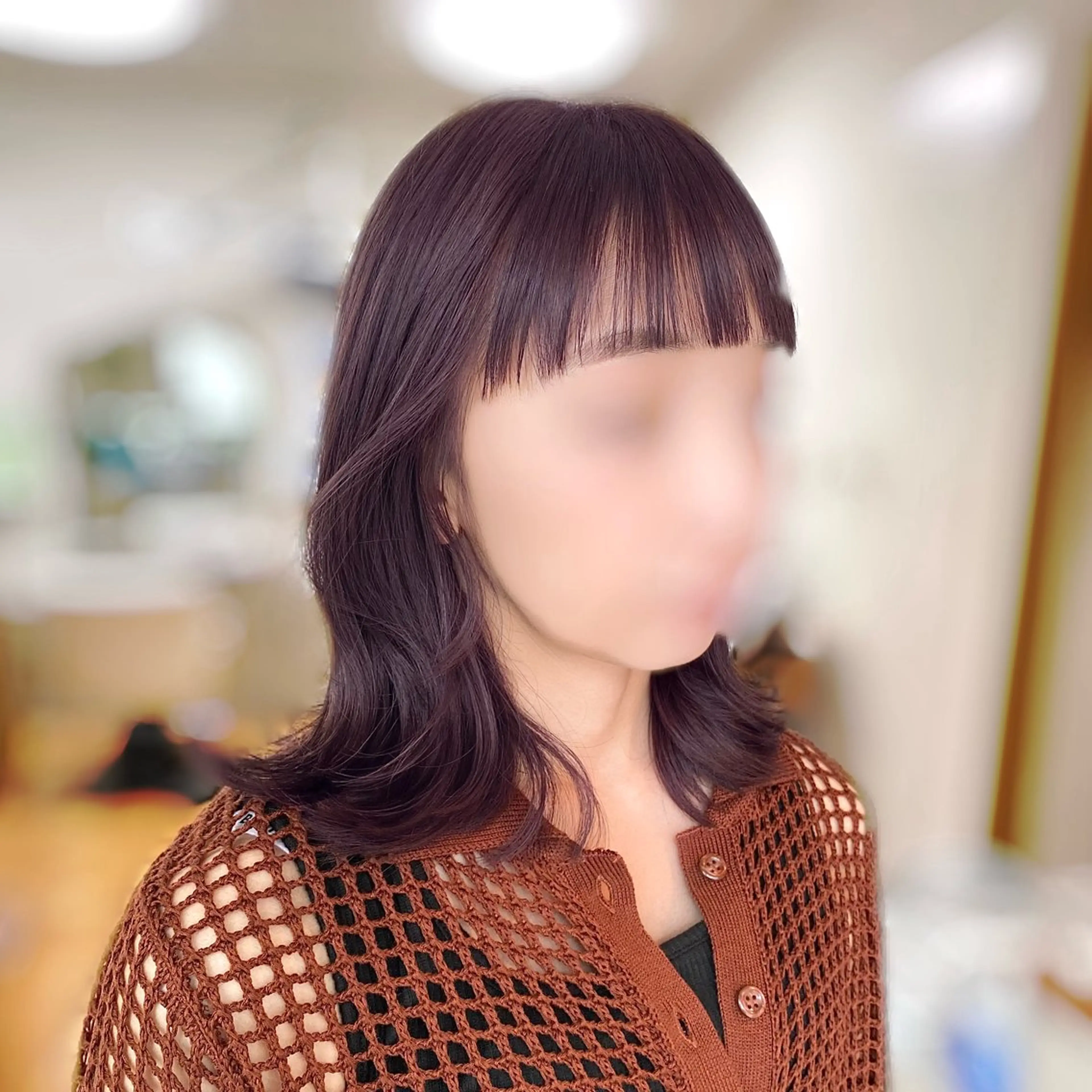 セミロング カラー 🥣 hashi 🛋️のヘアスタイル