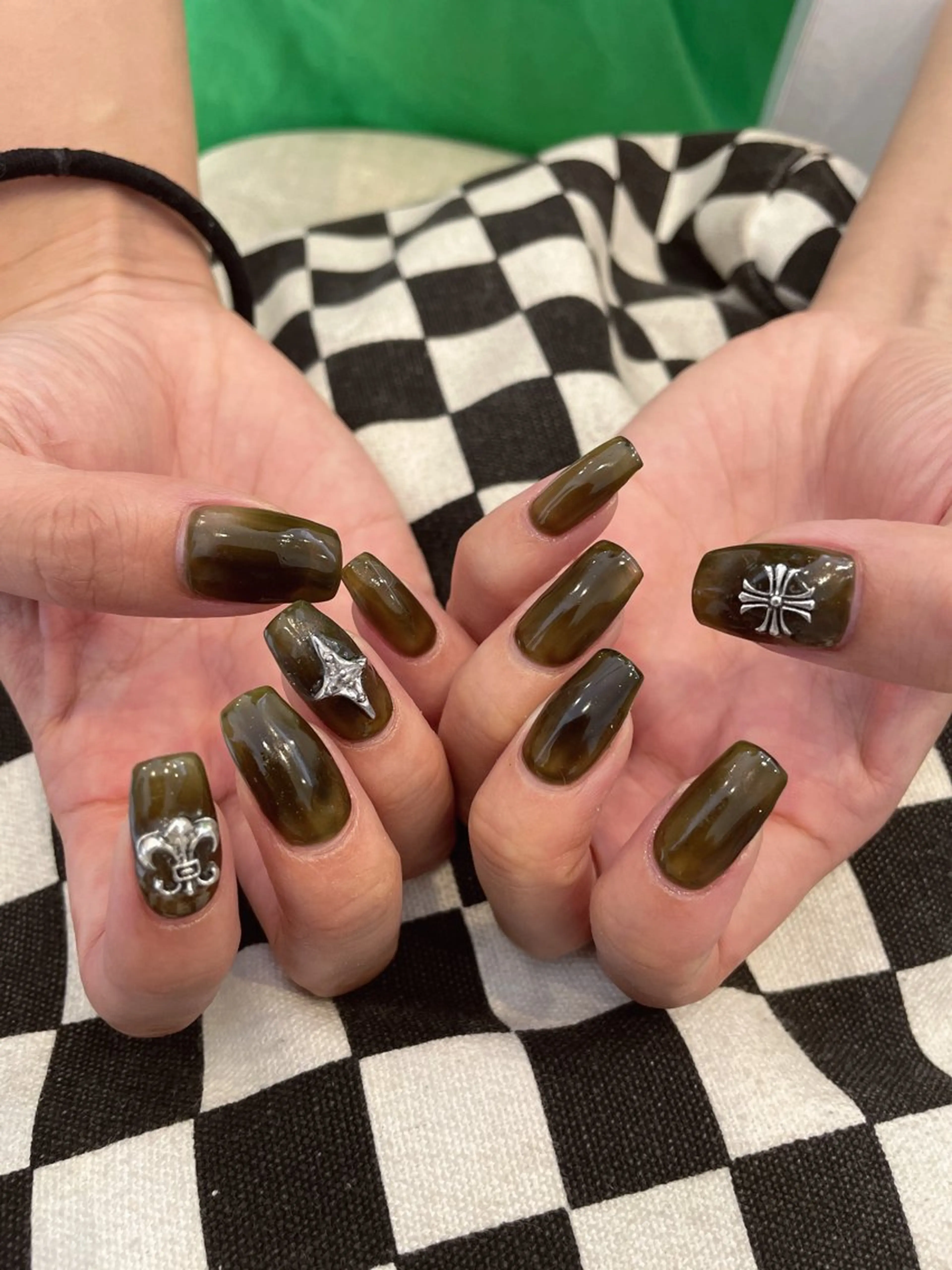 ネイル 束感まつ毛/ネイル/ LED♥KIRARAのマツエク・マツパデザイン