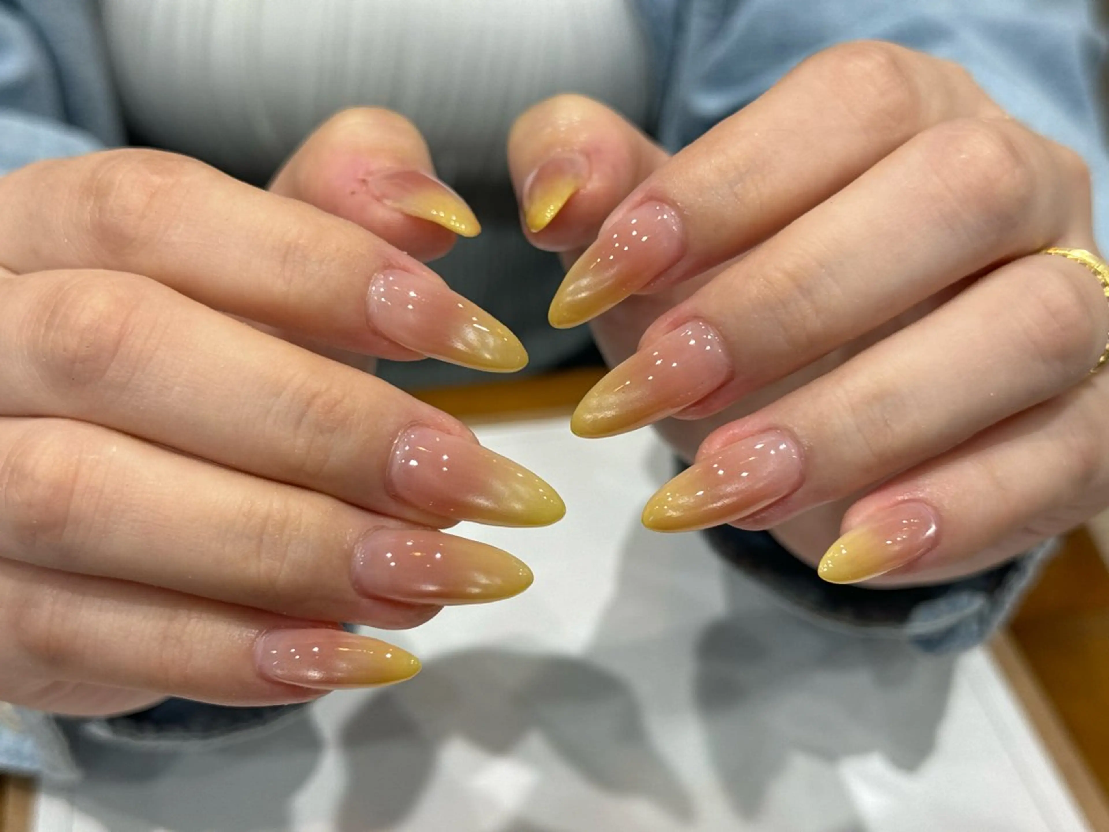 ネイル フラワーネイル ハート レース ロングネイル 春ネイル ハンドネイル MILO 168 池袋のネイルデザイン