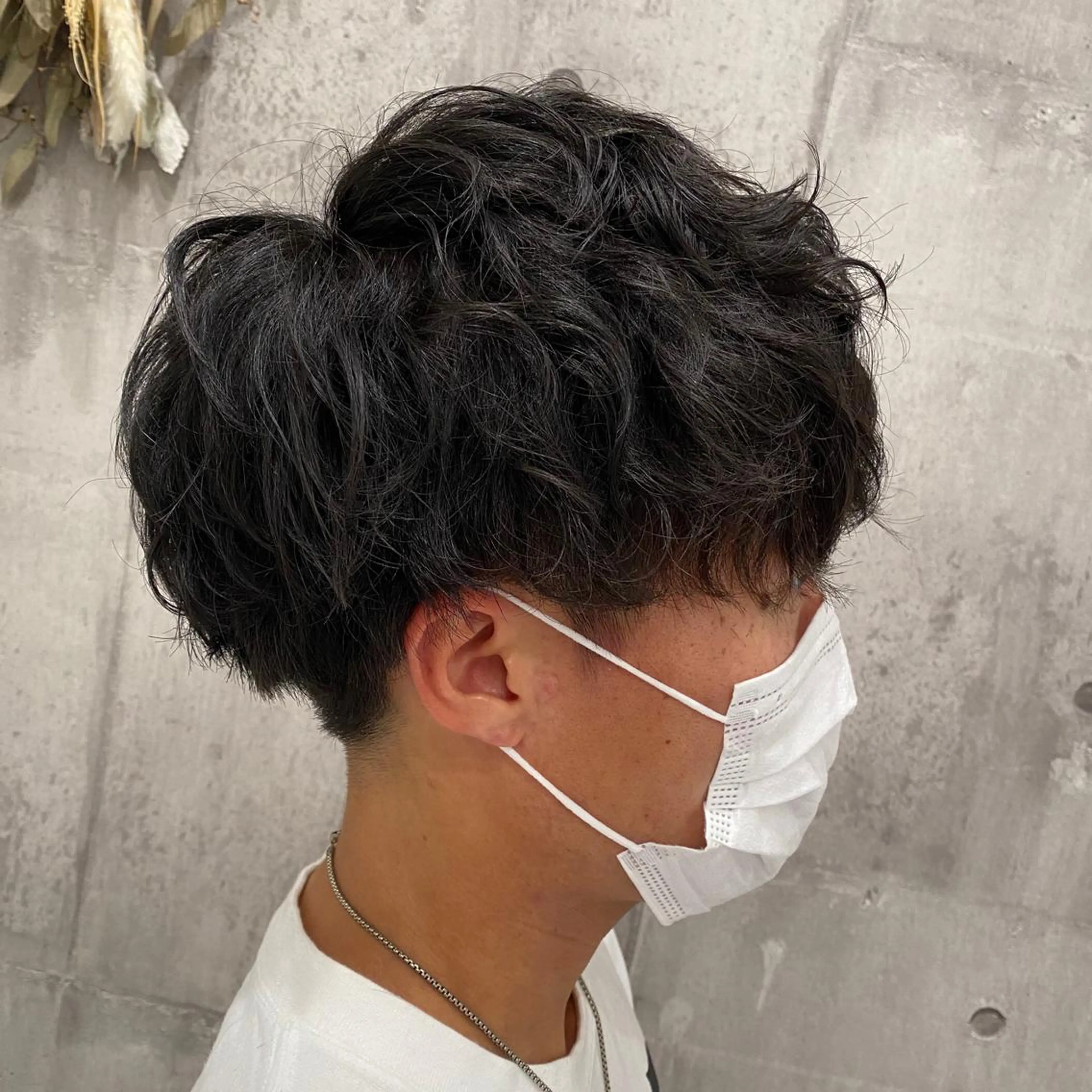 ショート メンズ メンズパーマ カット パーマ Maison/松本/ 艶髪/カラー/メンズのヘアスタイル