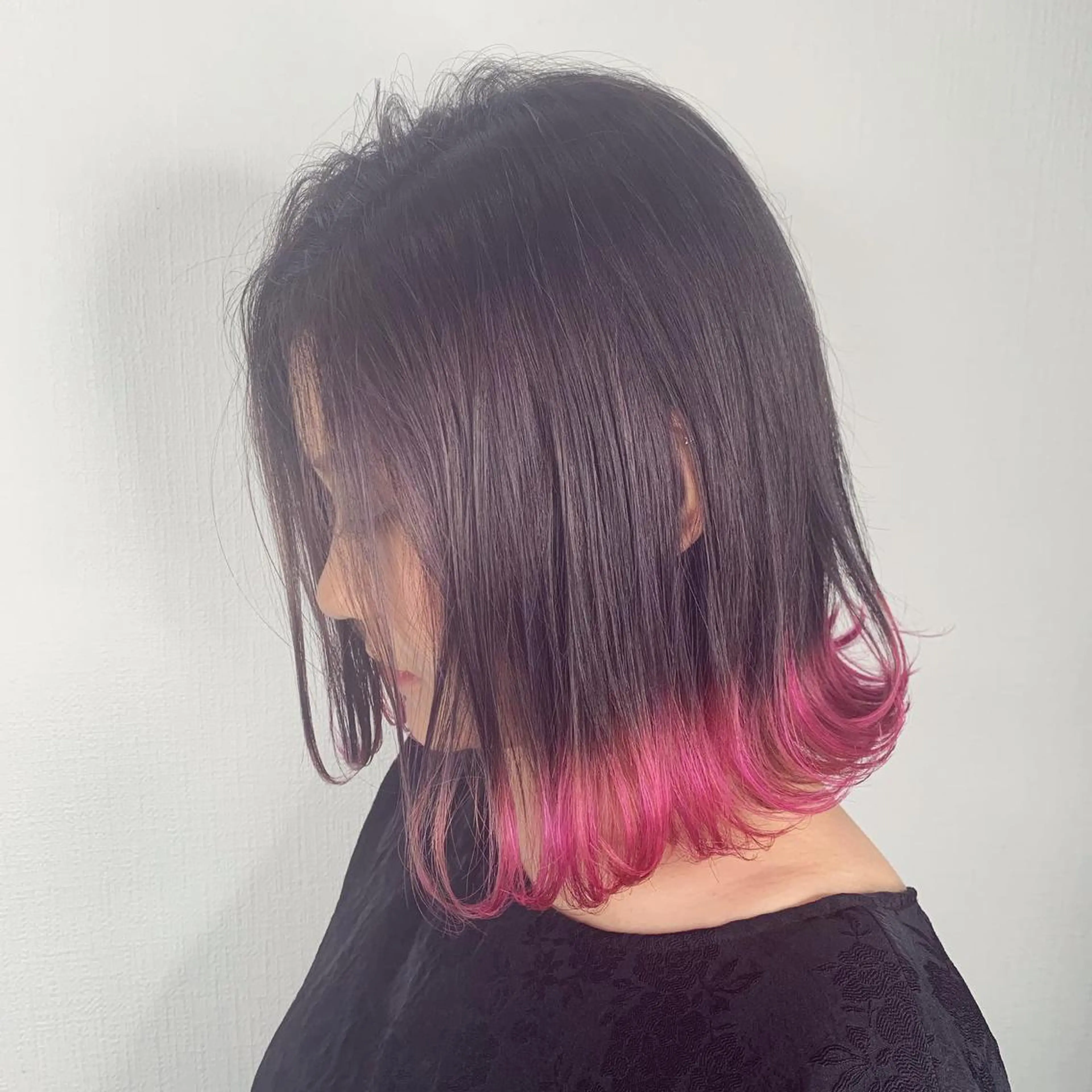 ミディアム ヘアカラー 佐藤 香太のヘアスタイル