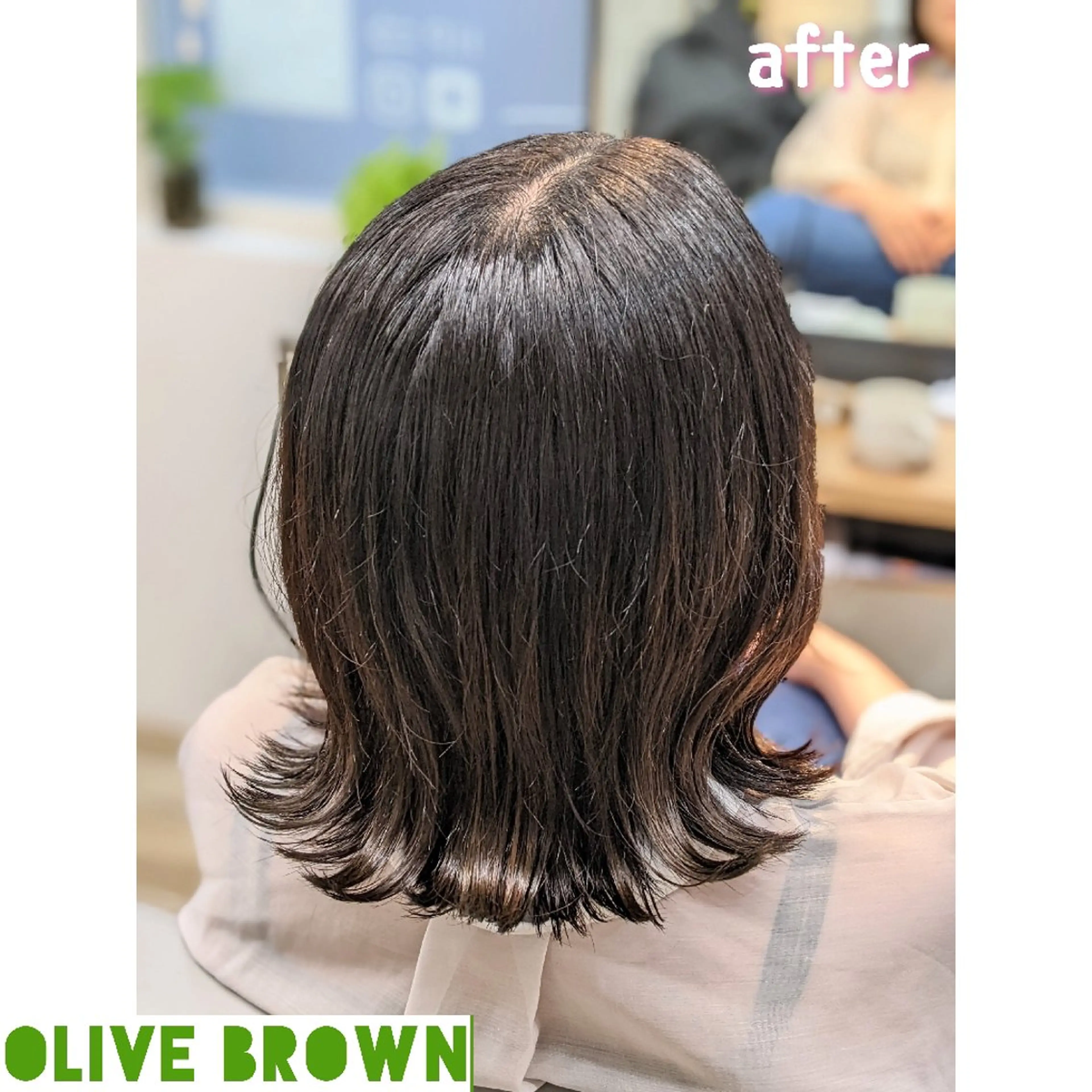 カラー ミディアム ブリーチ ブラウンカラー ブリーチなしカラー ヘアカラー Kokeshi/吹上 /Rymlhairのヘアスタイル