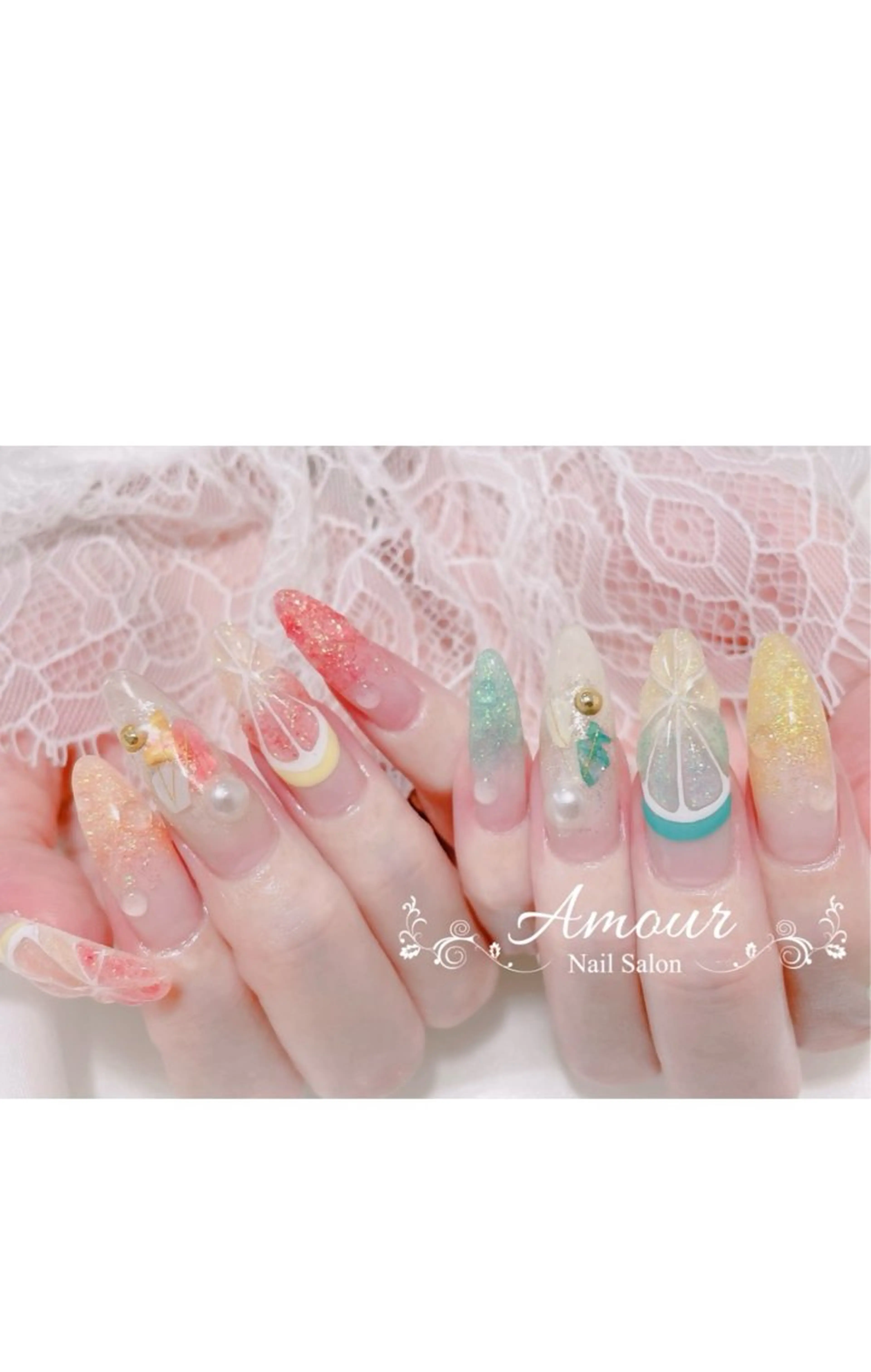 ネイル nailsalon ♡amour♡のネイルデザイン