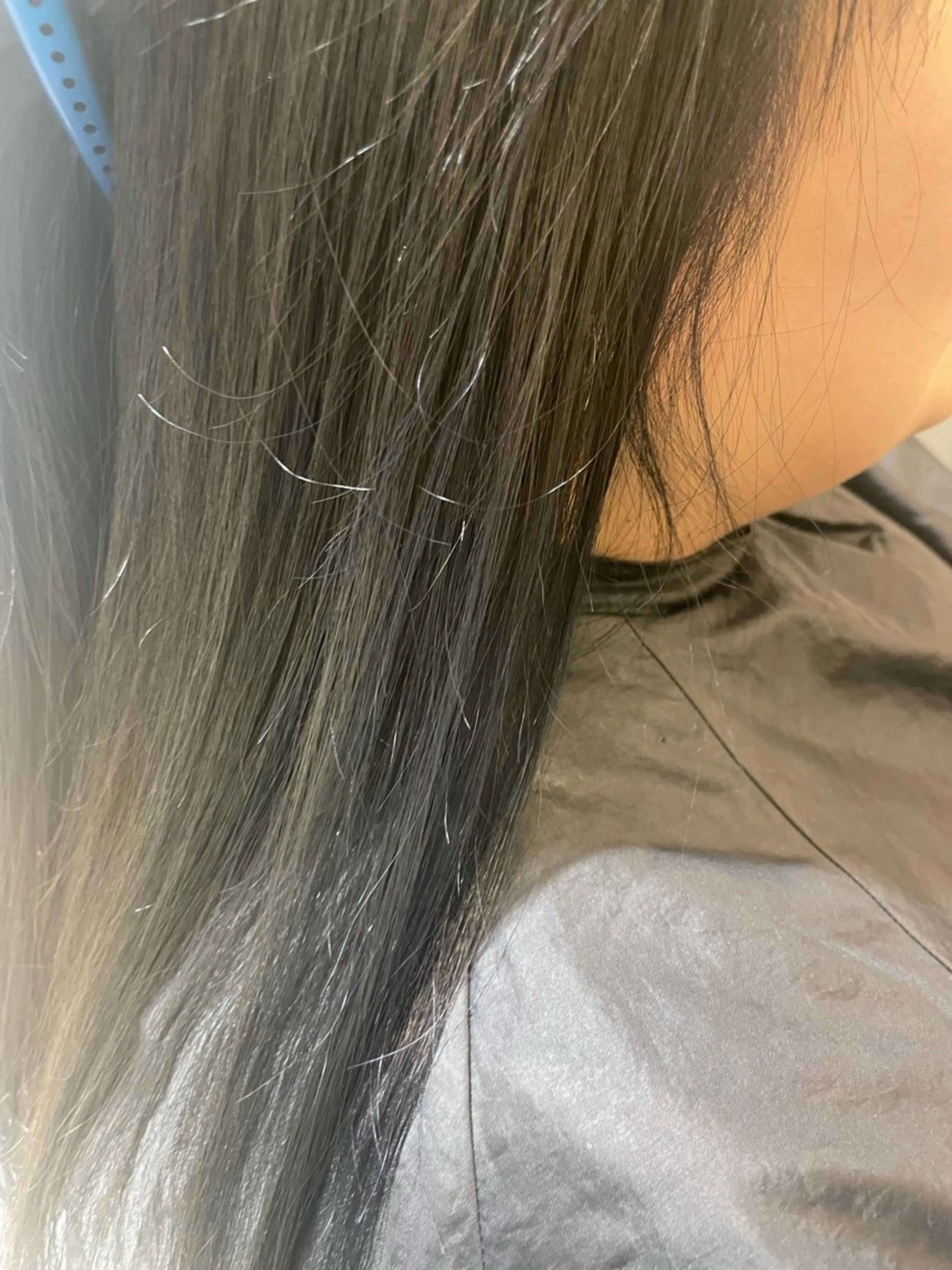 ロング 田中 志織のヘアスタイル