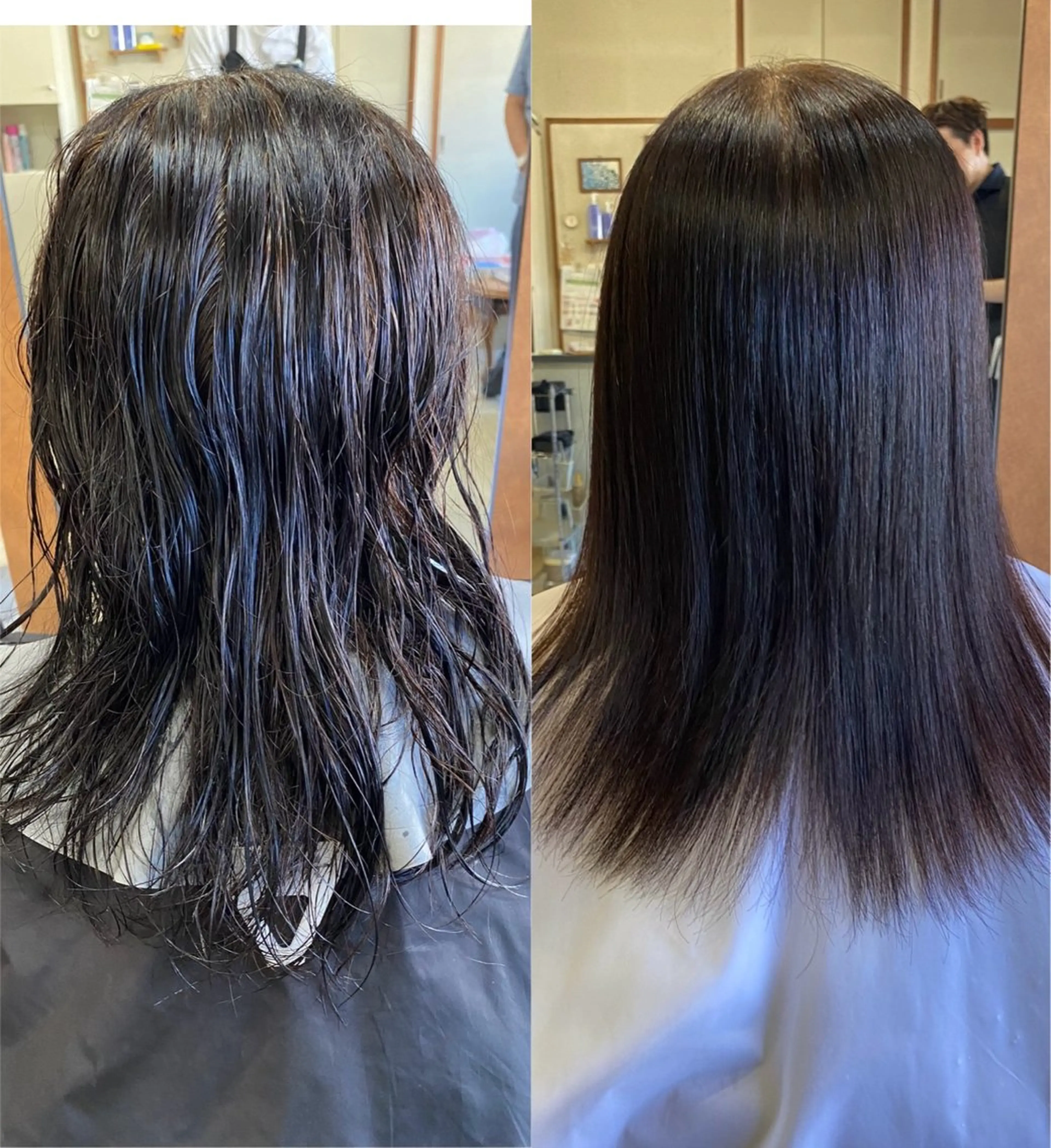 セミロング くせ毛 酸性ストレート コレクションズ'Y 安藤 梨美乃のマツエク・マツパデザイン