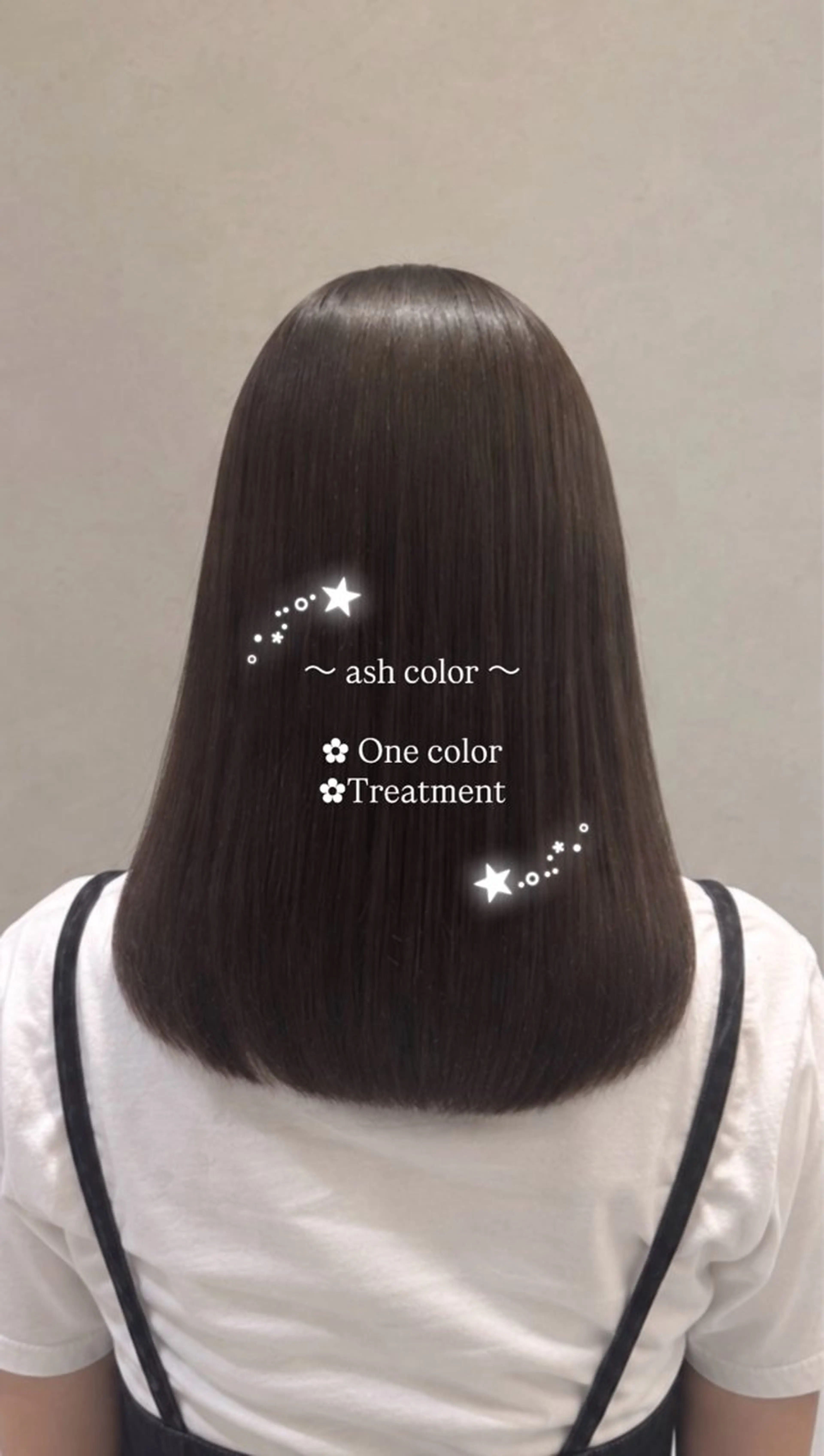 ミディアム カラー ヘアカラー トリートメント LuLu/カラー ⪩⪨꙳⋆aimi ︎のヘアスタイル
