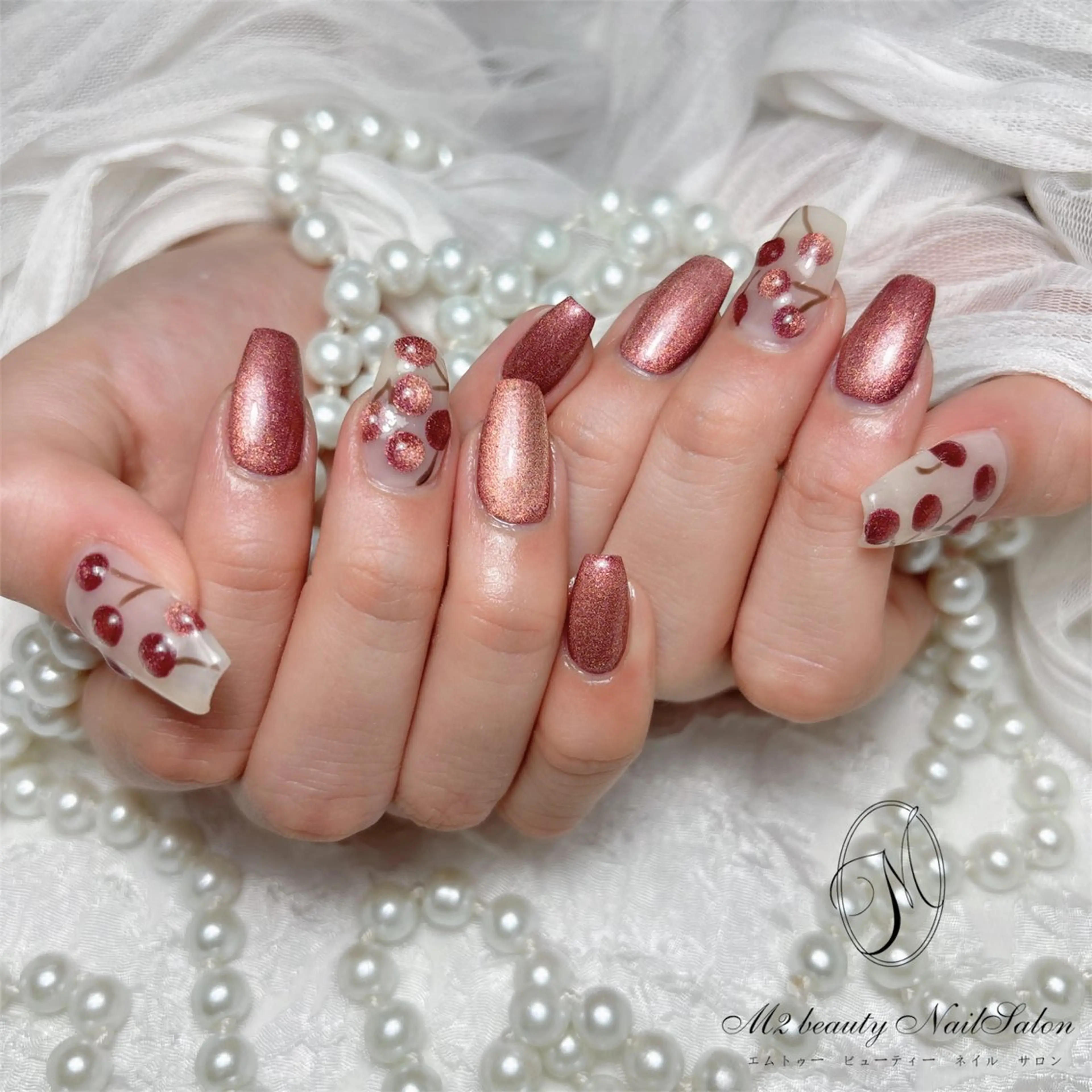 ネイル ハンドネイル M2 BEAUTY Rionのネイルデザイン