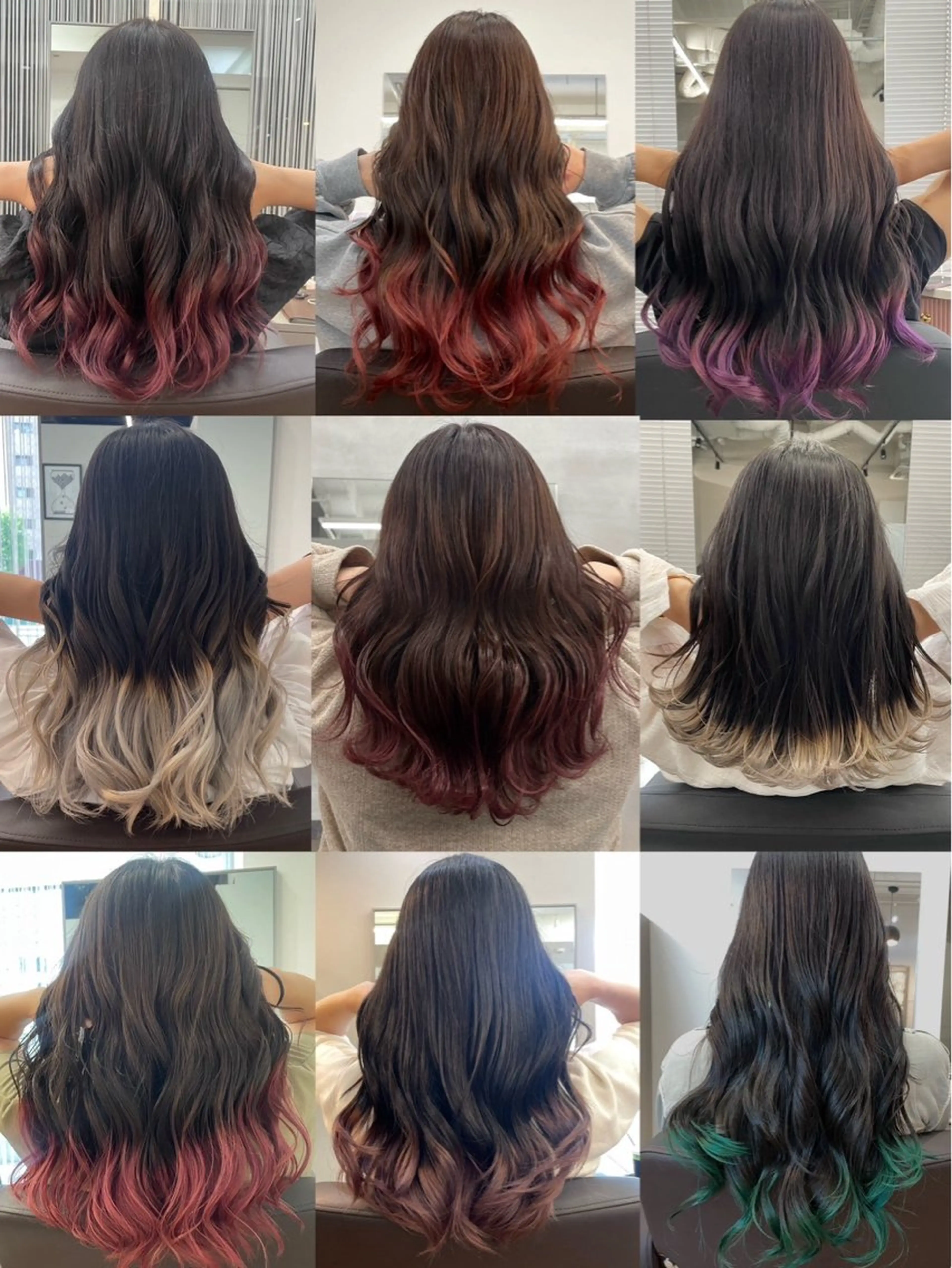 カラー 小川 琉華のヘアスタイル