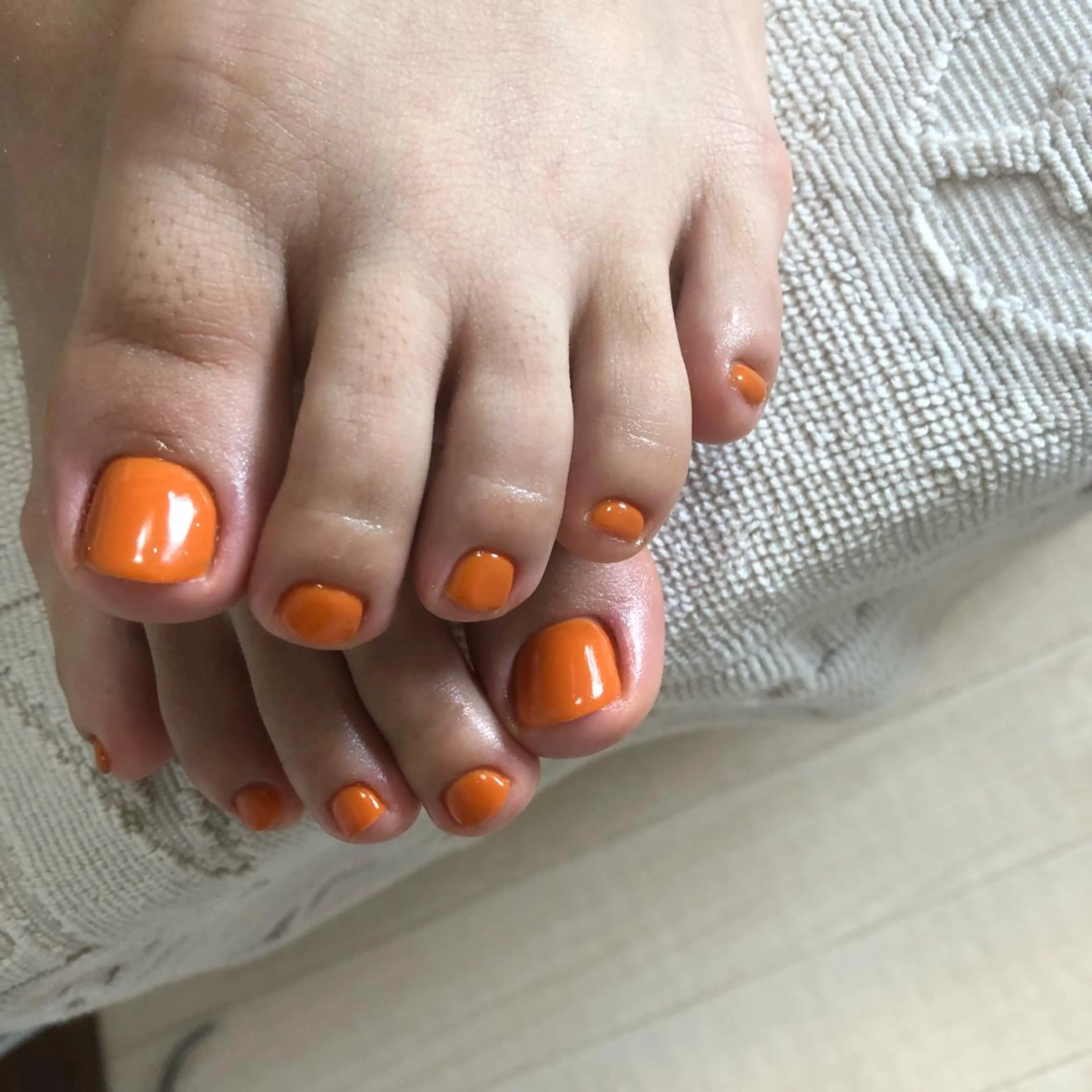 ネイル オレンジ 口コミ5.0 Mizuki.aのネイルデザイン