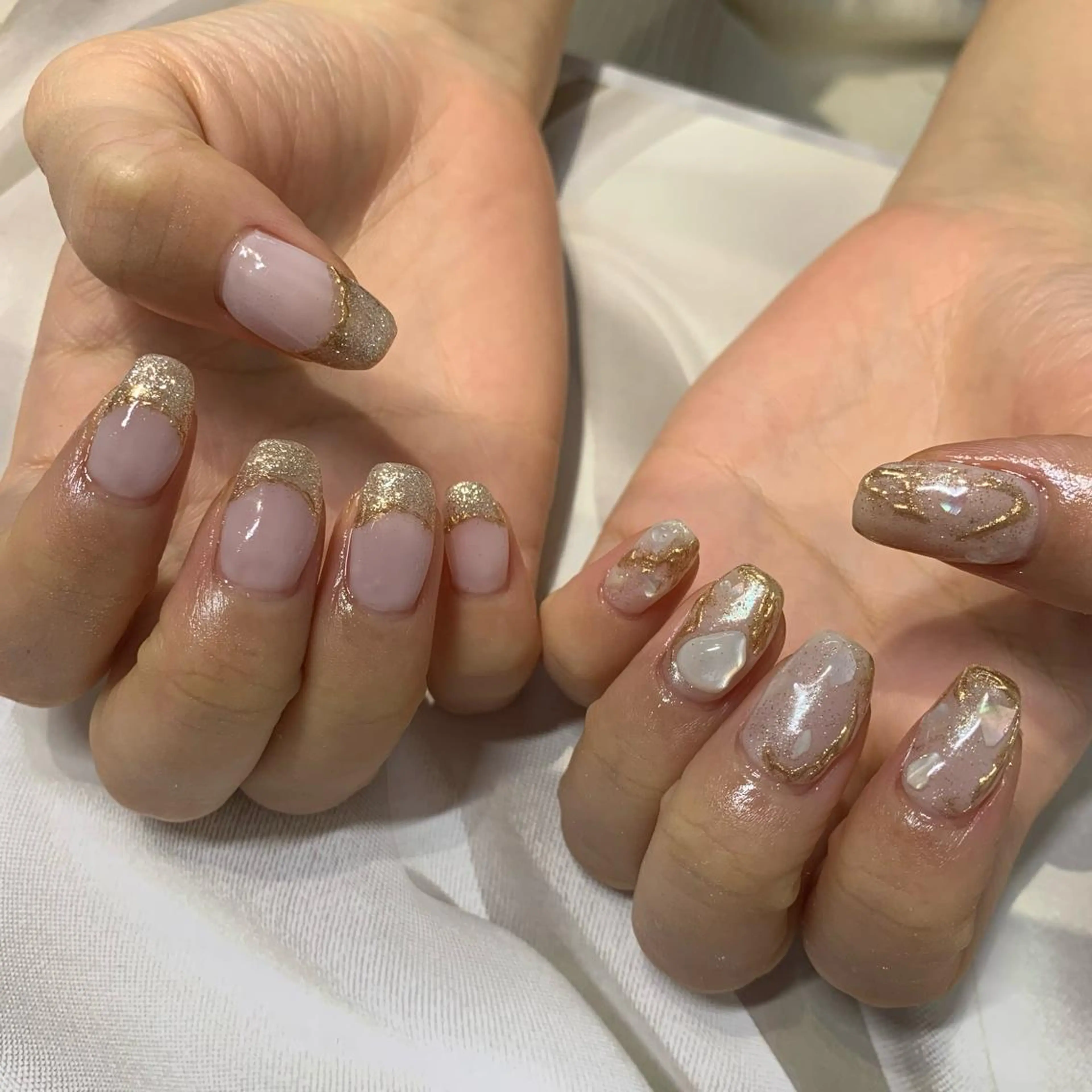 ネイル 冬ネイル マキノ ユイのネイルデザイン