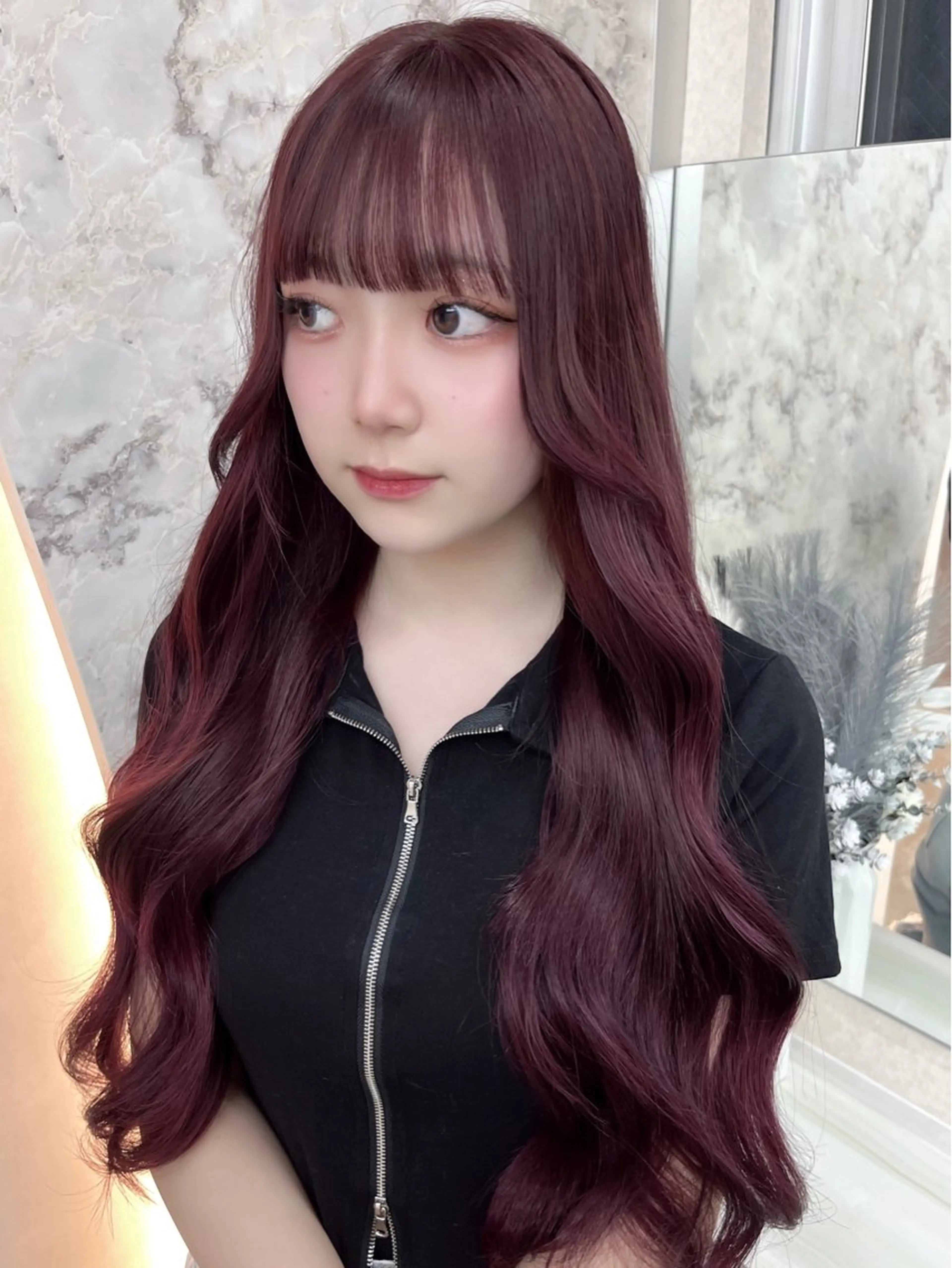 ロング カラー トリートメント 🫧Ess 🎀chihinaのヘアスタイル