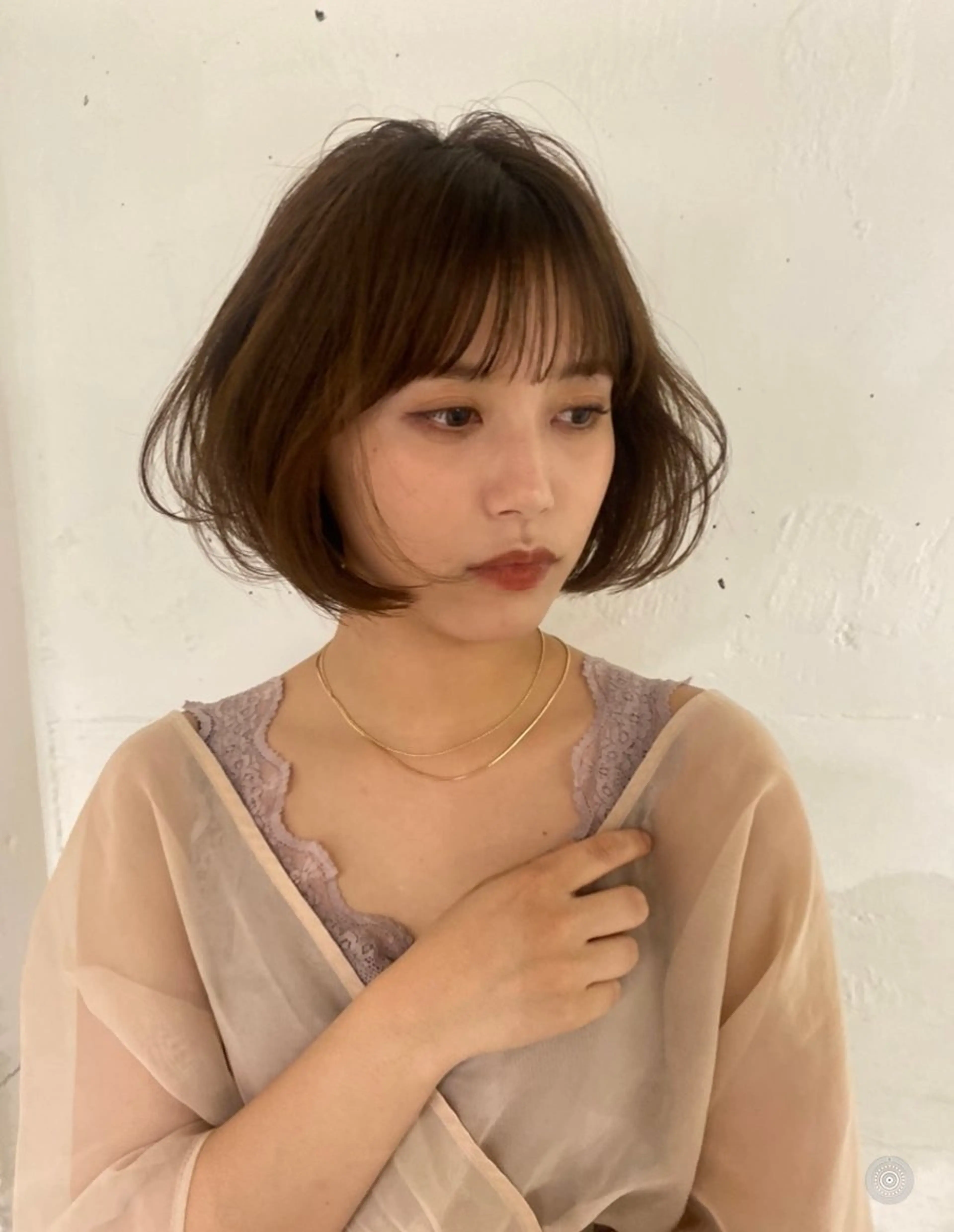 ミディアム AO所属・RISAKO 艶髪モテヘア🎀府中のヘアスタイル