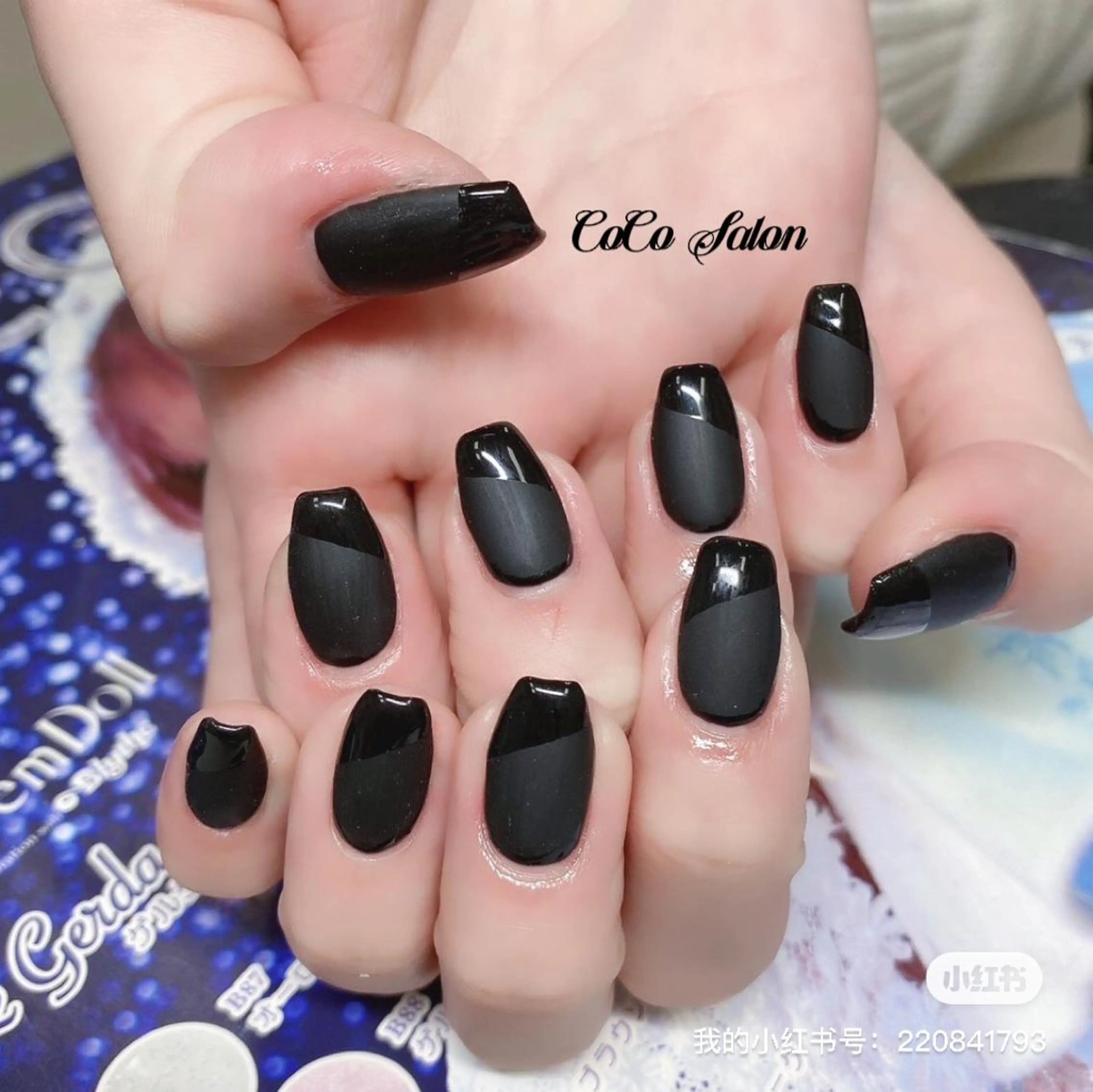 ネイル 長さ出し フレンチネイル ジェルネイル 韓国ネイル マットネイル ハンドネイル CoCoSalon ネイル/まつ毛予約のネイルデザイン