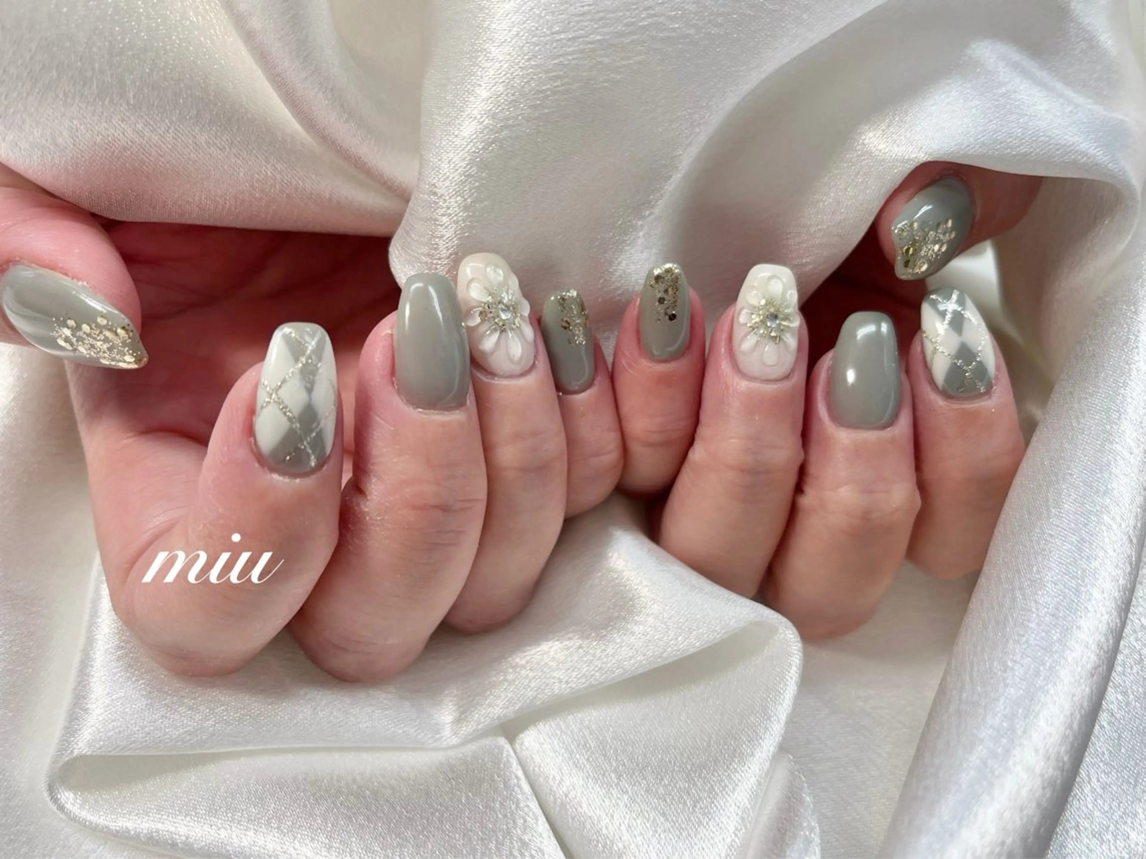 ネイル ハンドネイル miu nail 🐾mihoのネイルデザイン