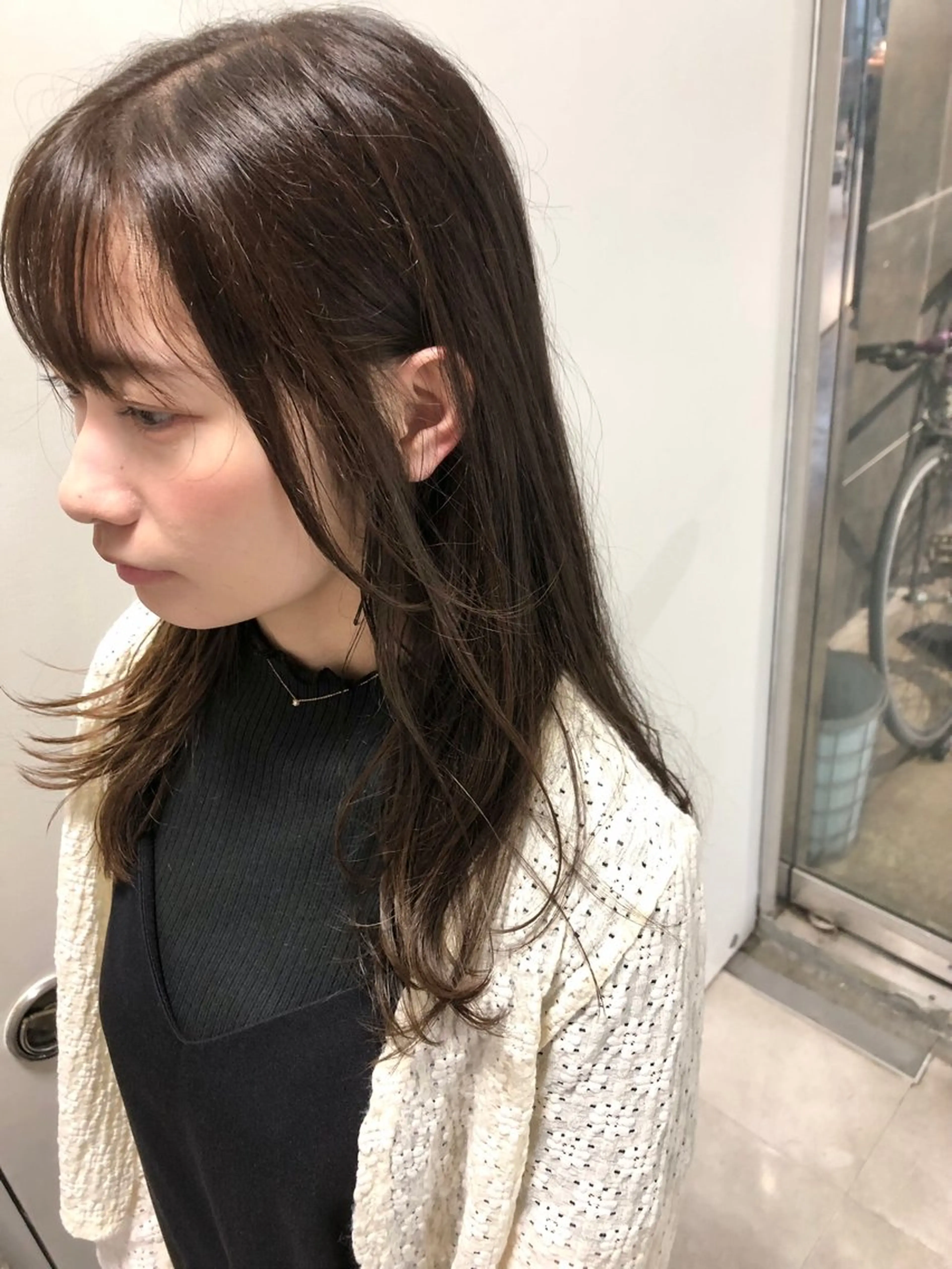 ロング カラー ヘアアレンジ ベージュカラー オリーブベージュ カット ヘアカラー トリートメント メンズ特化✂️栗原 侑也のヘアスタイル
