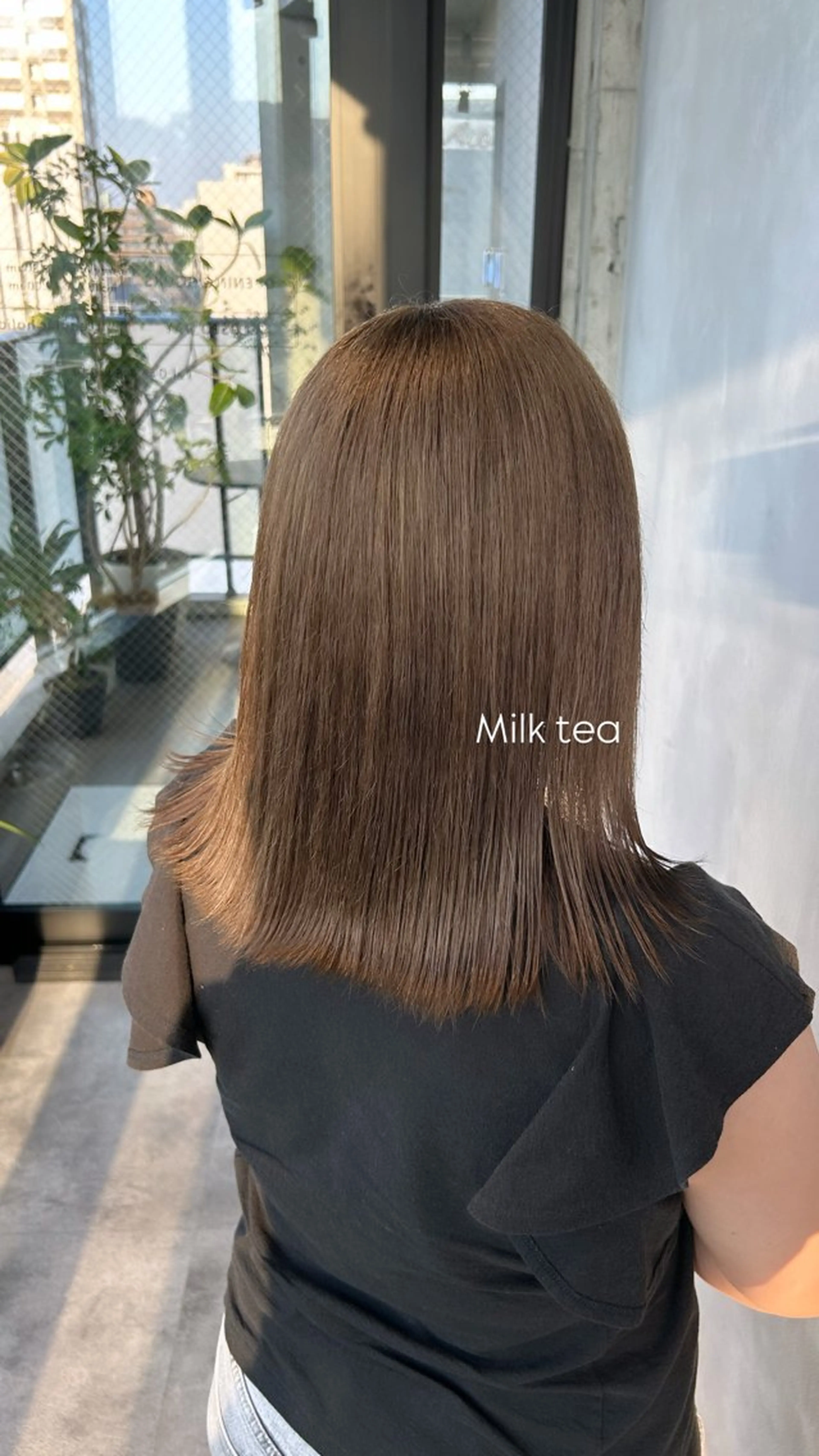 ミディアム カラー ヘアカラー 茅ヶ崎/ハイトーン/ Ramuのヘアスタイル