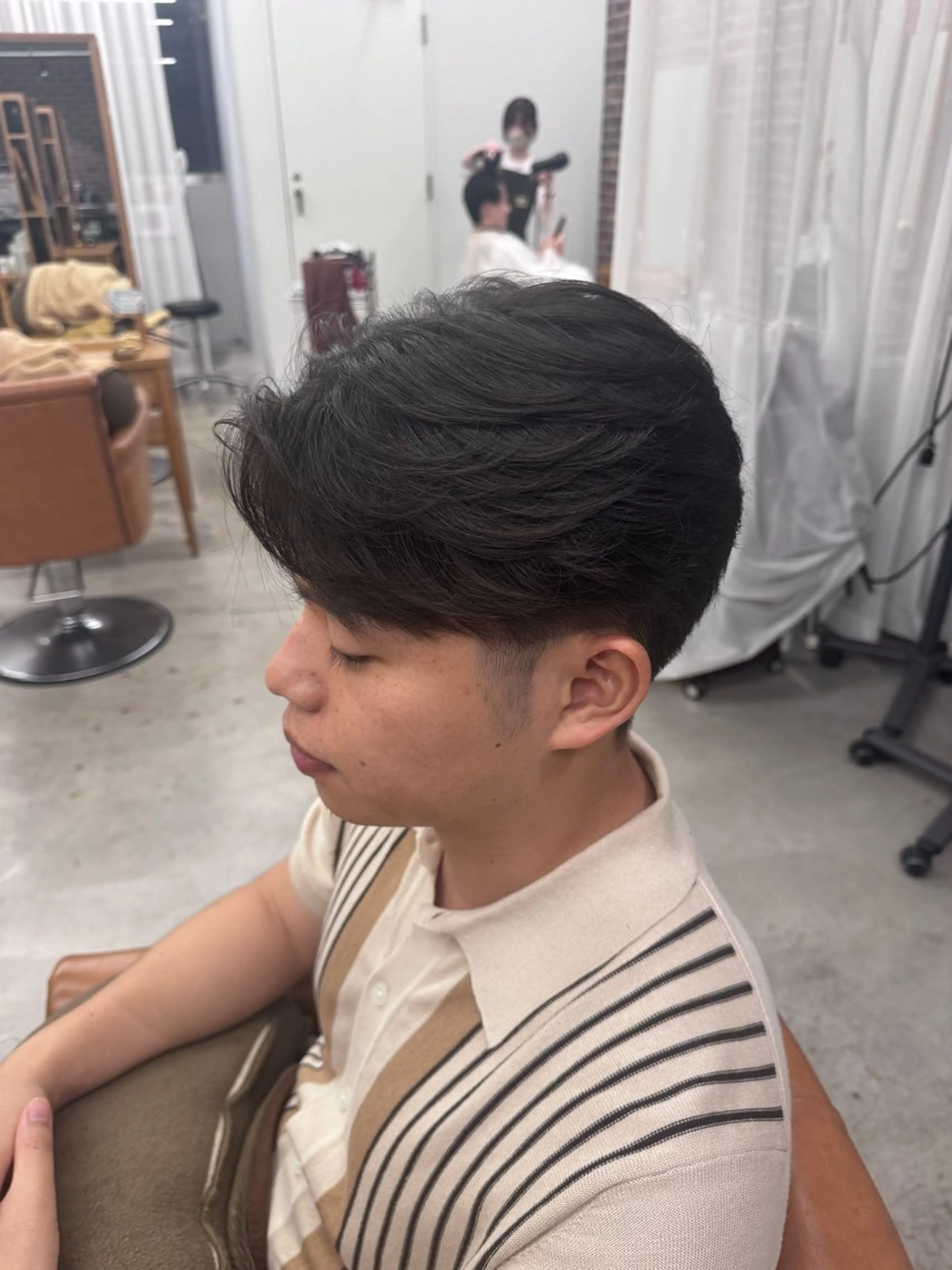 ミディアム カット ヘッドスパ tomoメンズ特化 /パーマ/カットのヘアスタイル