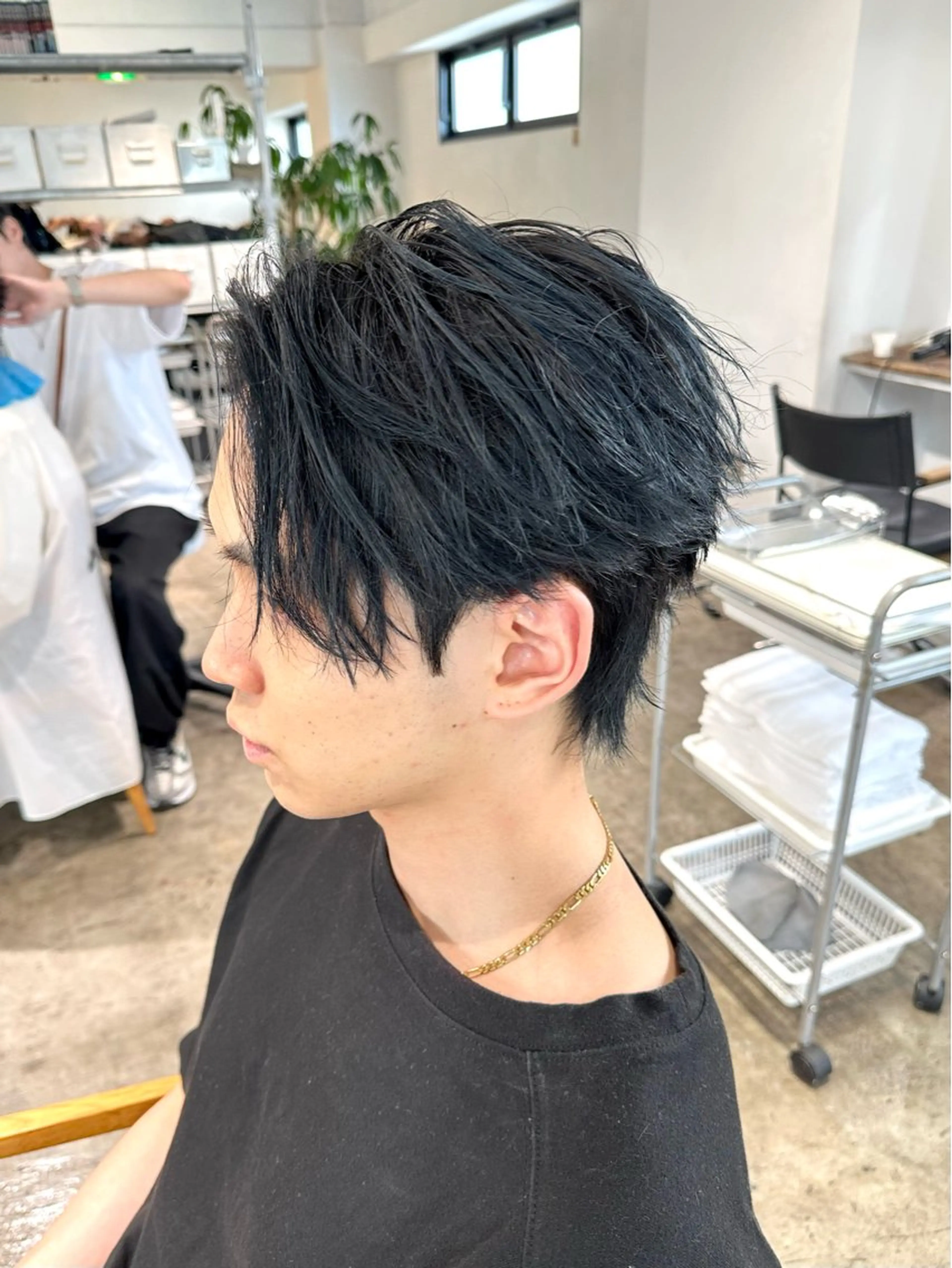 パーマ メンズ ダウンパーマ メンズ韓国風 メンズパーマ カット パーマ トリートメント 骨格補正施術/メンズ 専門美容師/YUYAのヘアスタイル