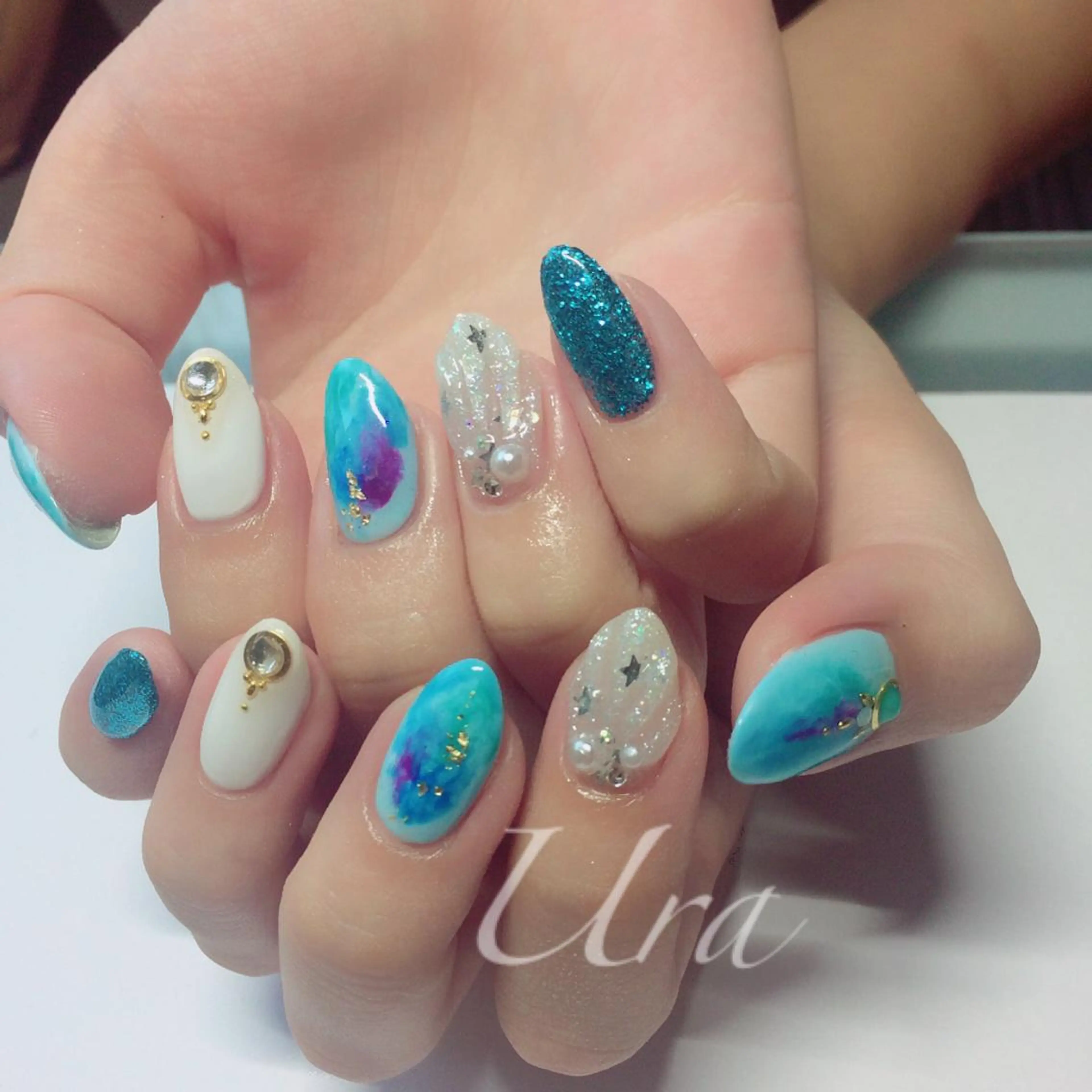 ネイル 夏ネイル UrakoNail 《nail》のネイルデザイン