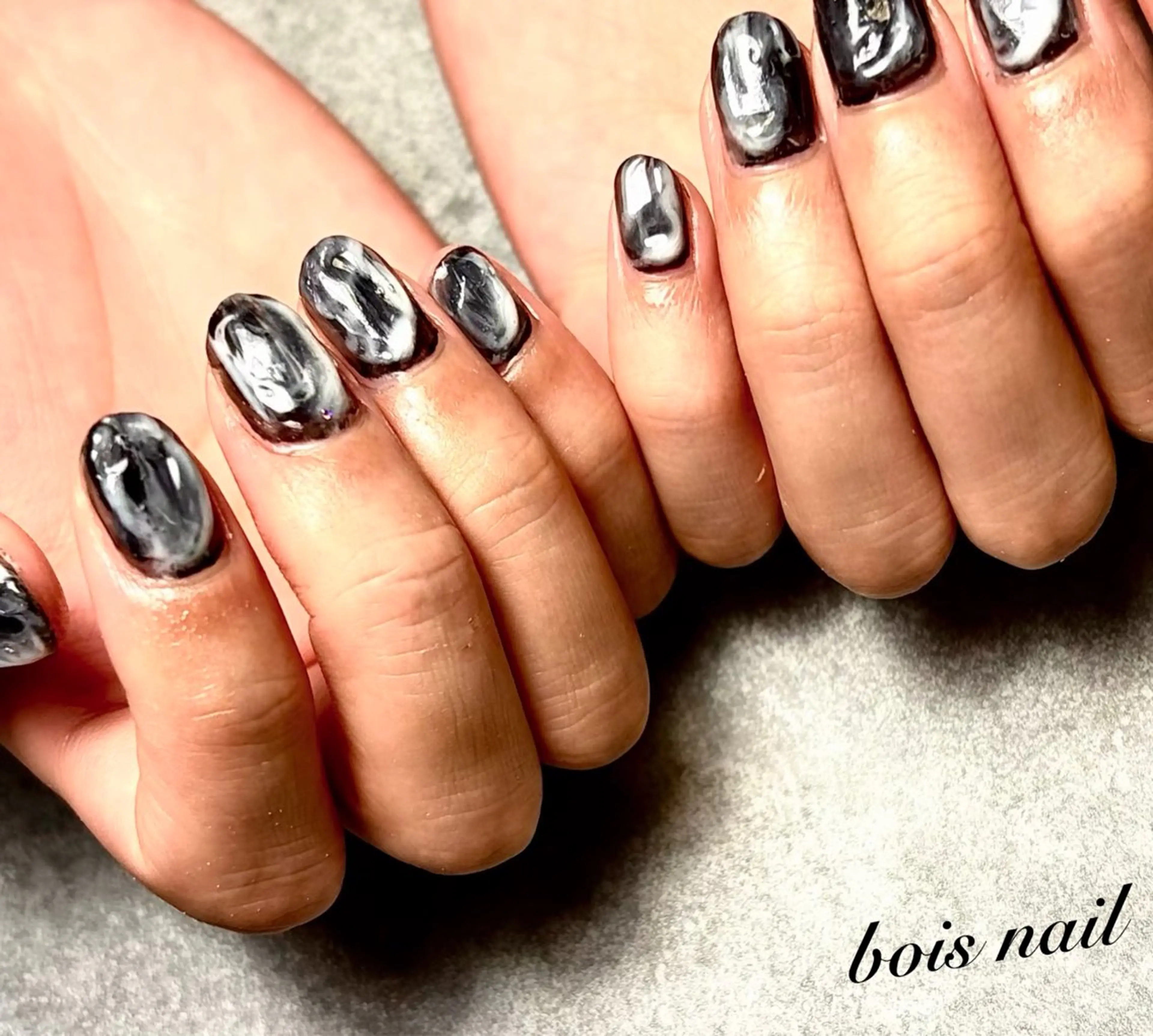 ネイル ハンドネイル bois nail ボワネイル北巽のネイルデザイン