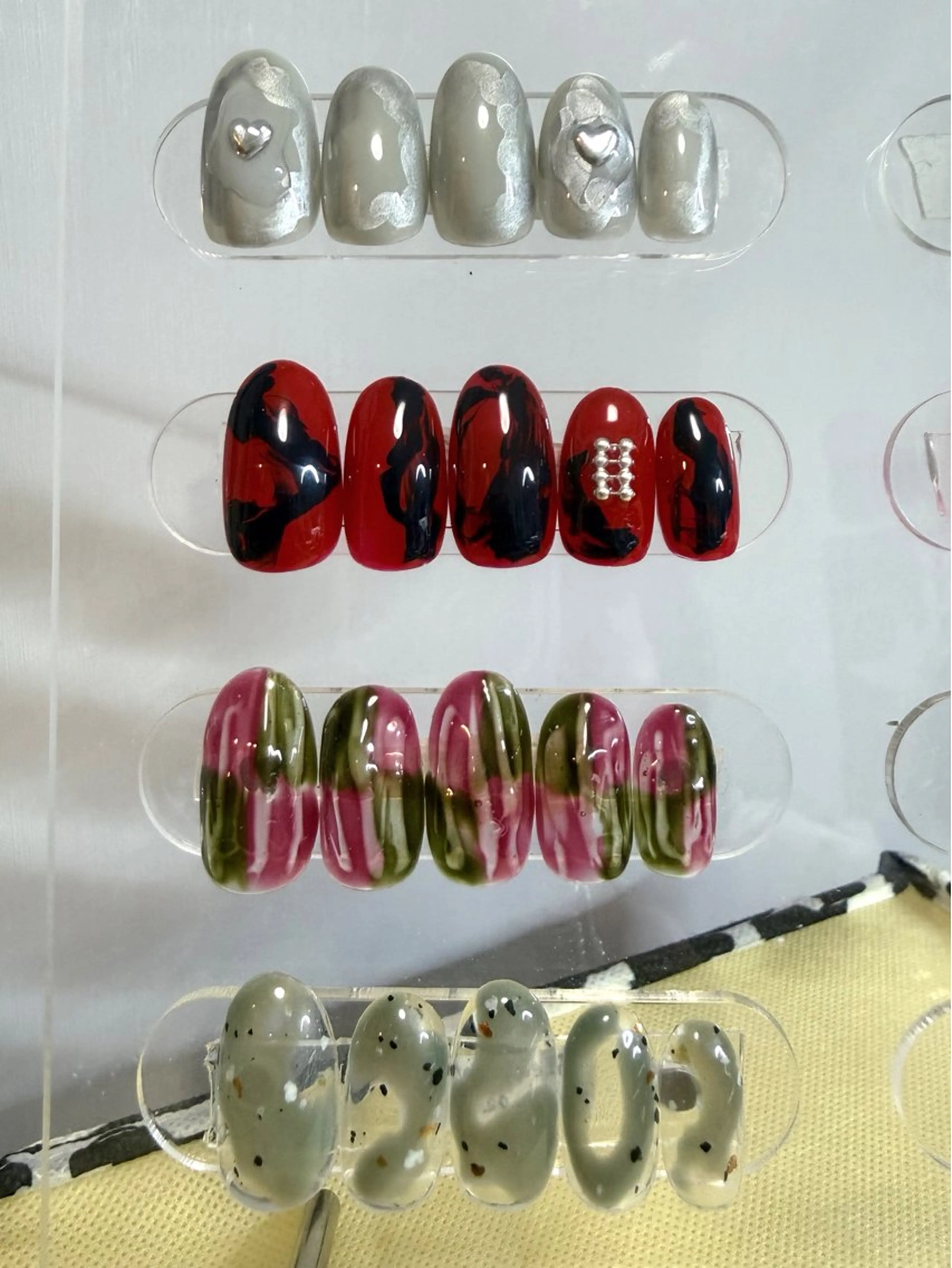 ネイル シンプルネイル ハンドネイル posa nail モエミのネイルデザイン