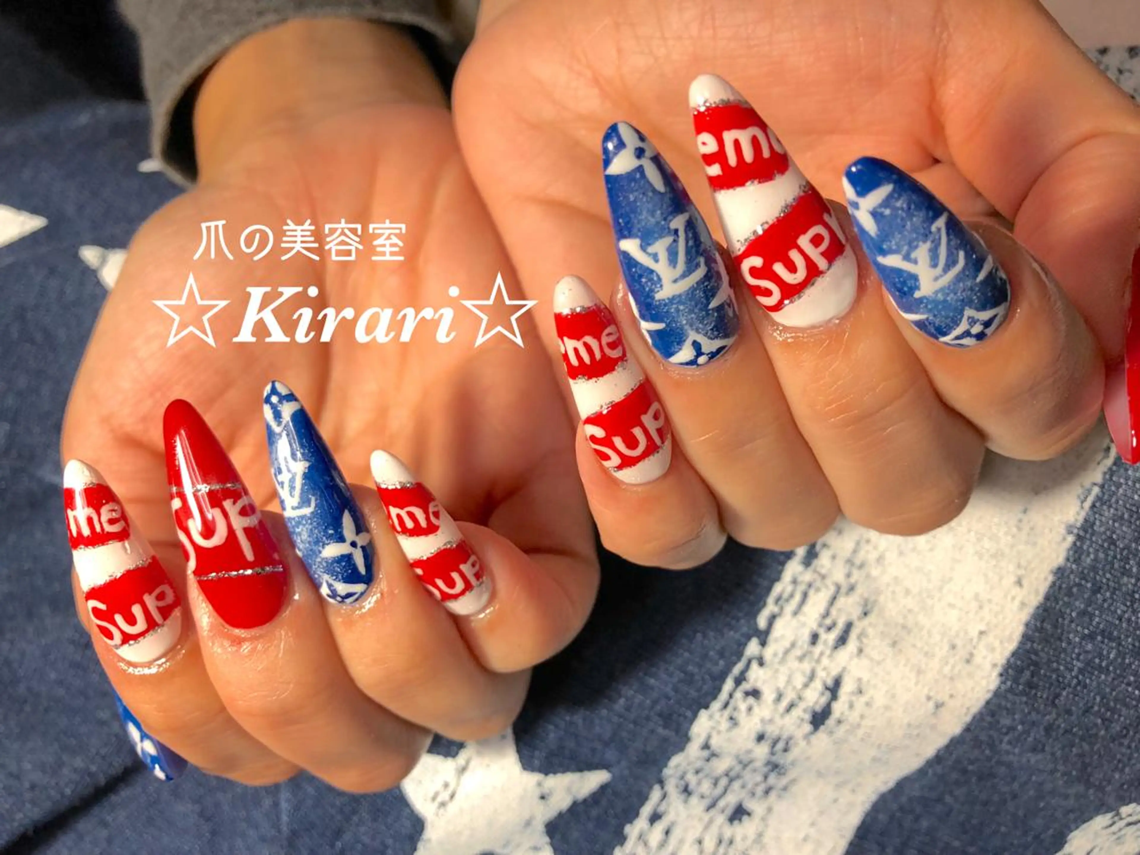 ネイル アートネイル スカルプネイル ハンドネイル Nail &Beauty Salon ☆Kirari☆所属・ビューティサロン ☆Kirari☆のネイルデザイン
