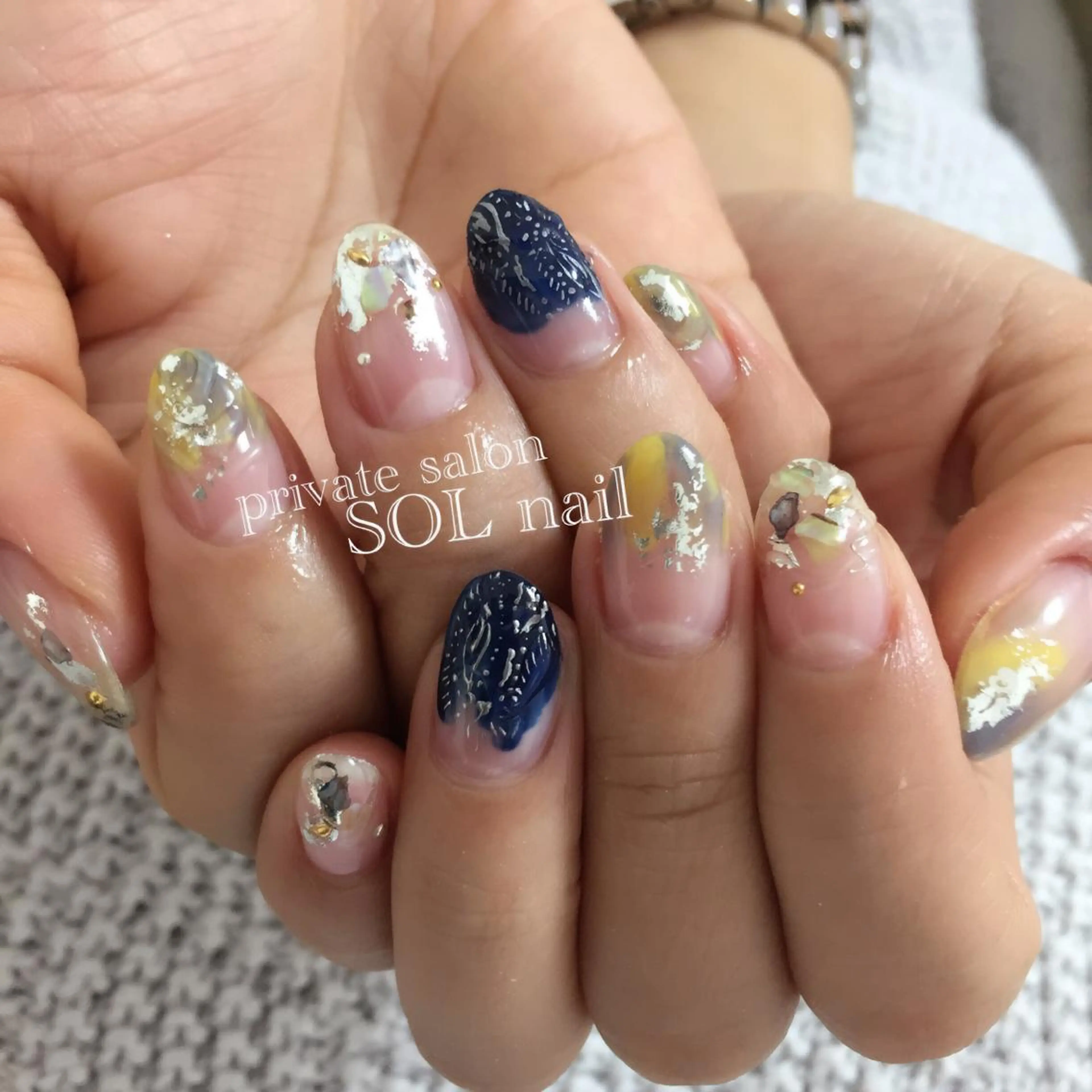 ネイル ハンドネイル SOL NAILのネイルデザイン