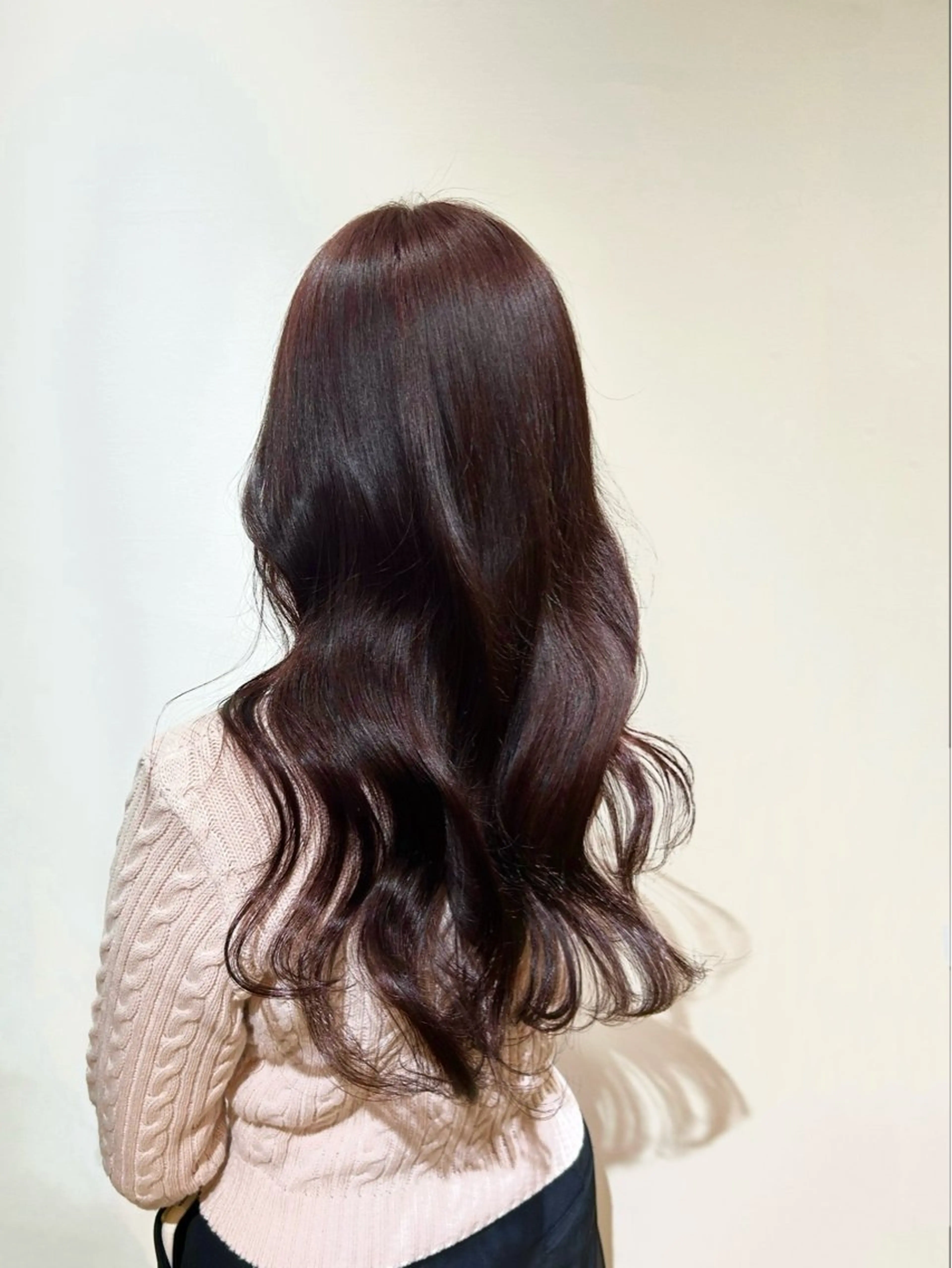 ロング 韓国風ヘア トリートメント ·.⟡ 福田 彩乃 透明感カラー🪄🩵のヘアスタイル