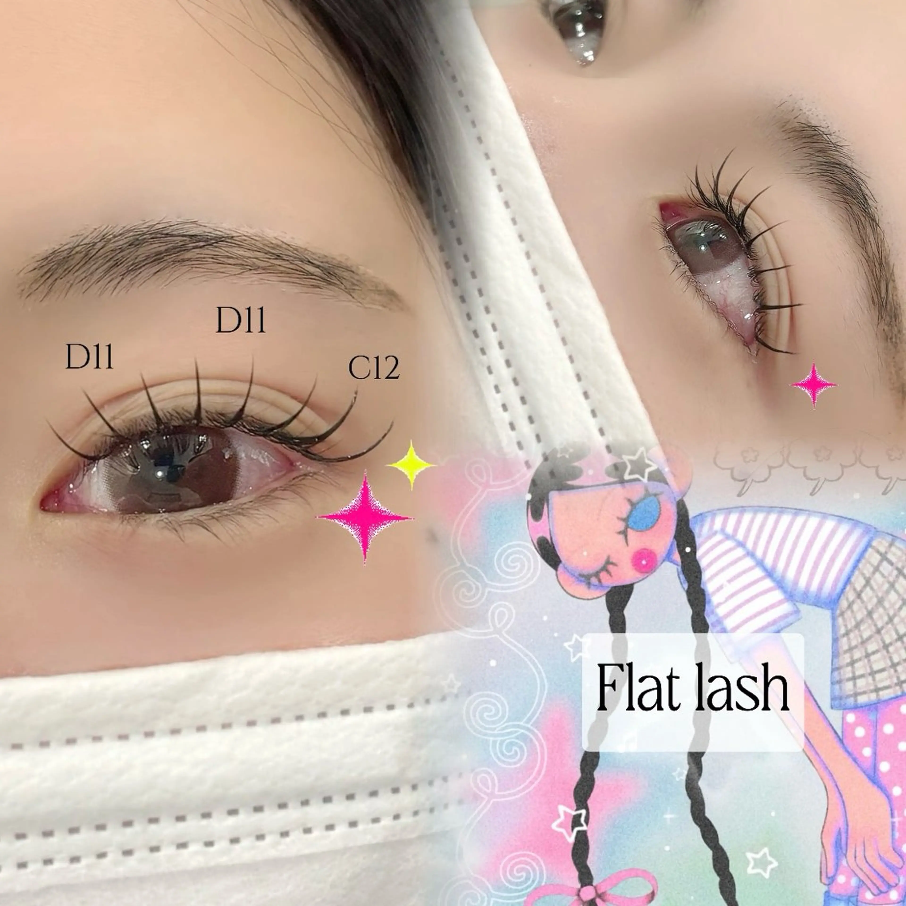 マツエク・マツパ ayuna🍀 Mon mignonのマツエク・マツパデザイン