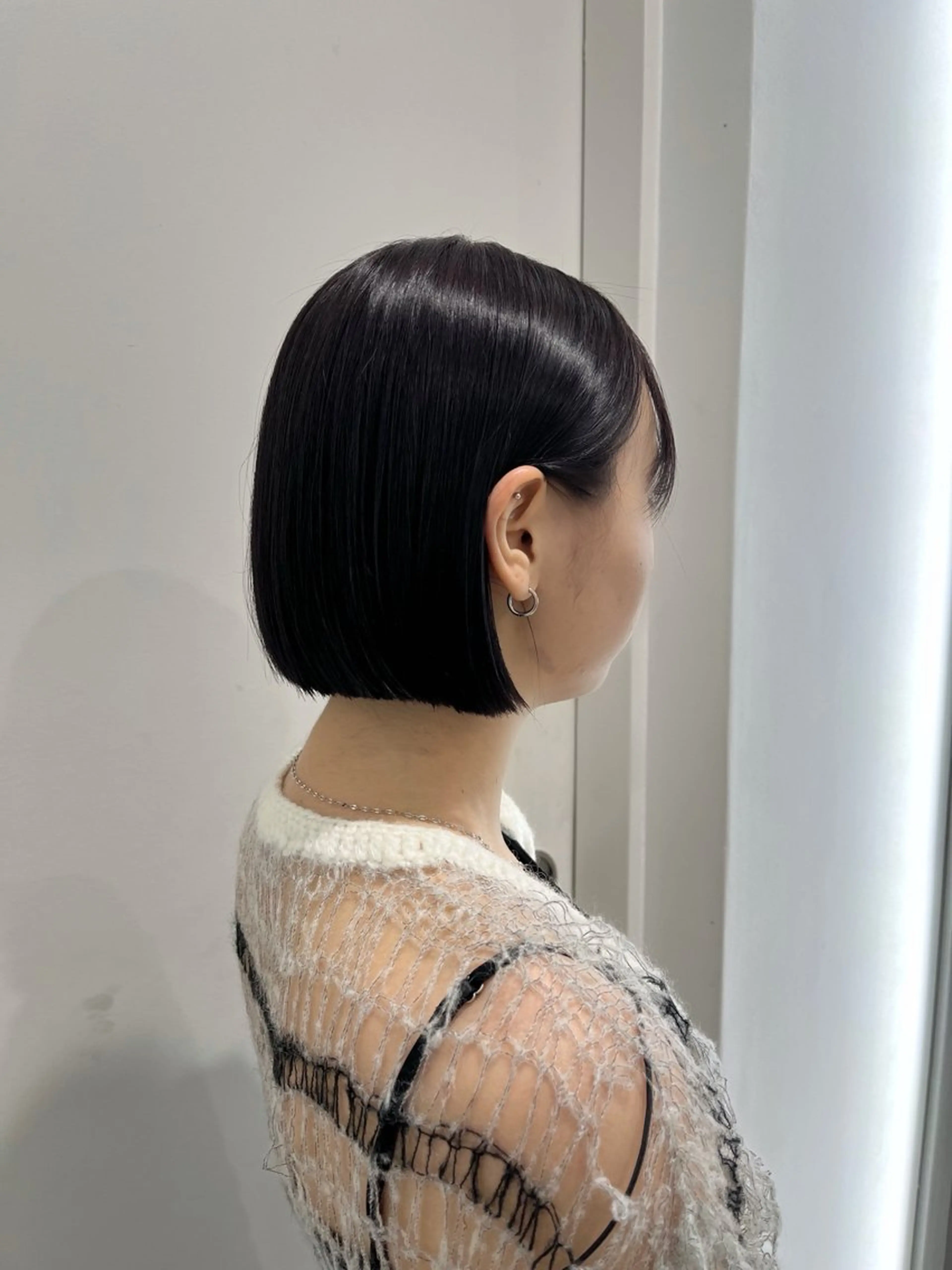 ショート ボブ 縮毛矯正/ハイトーン /パーマ/せき🧸のヘアスタイル