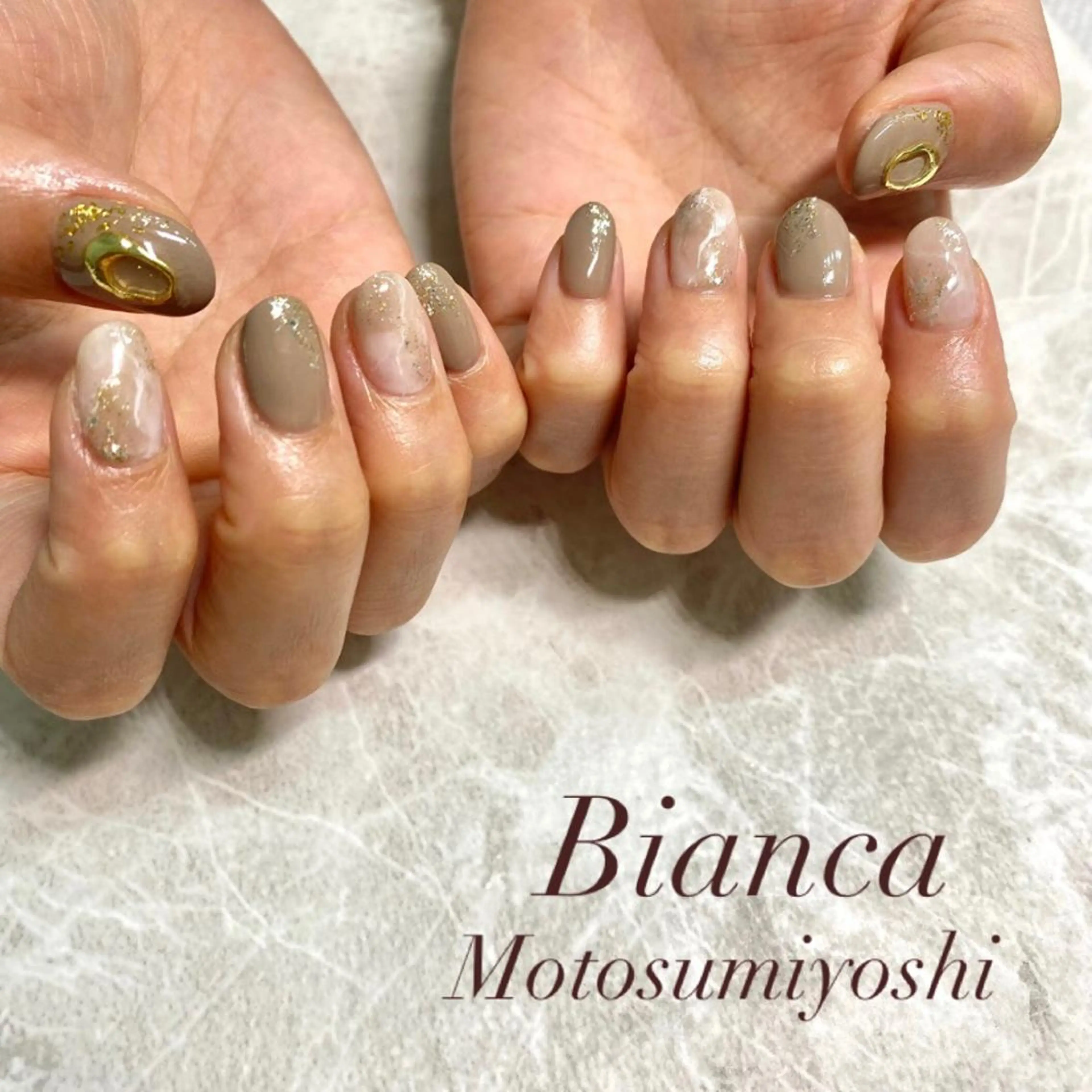 ネイル ハンドネイル B☆STELLA SUNAKAWAのネイルデザイン