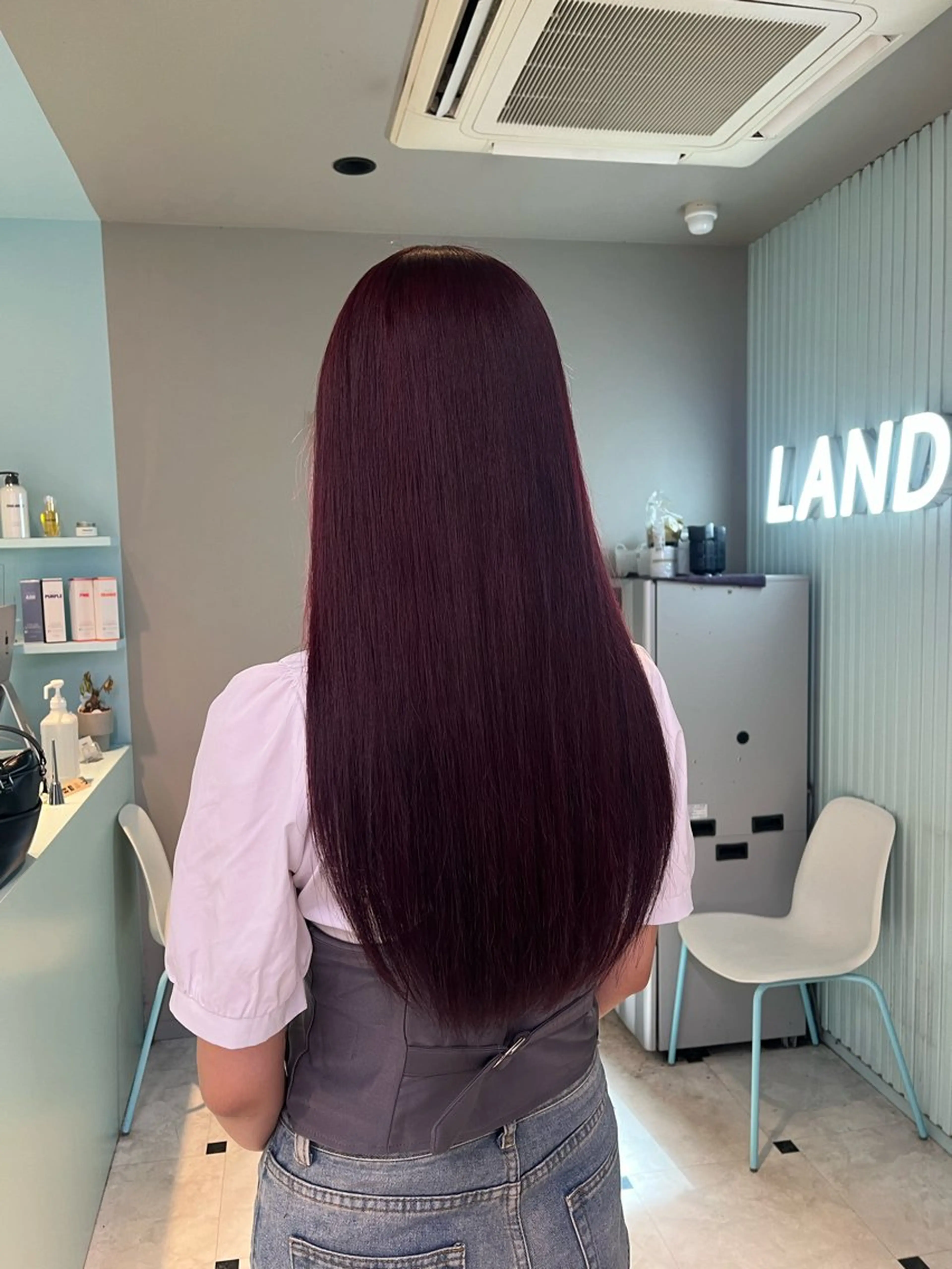 ロング カラー ヘアカラー トリートメント ブリーチカラー 🩵MIZUKIのヘアスタイル