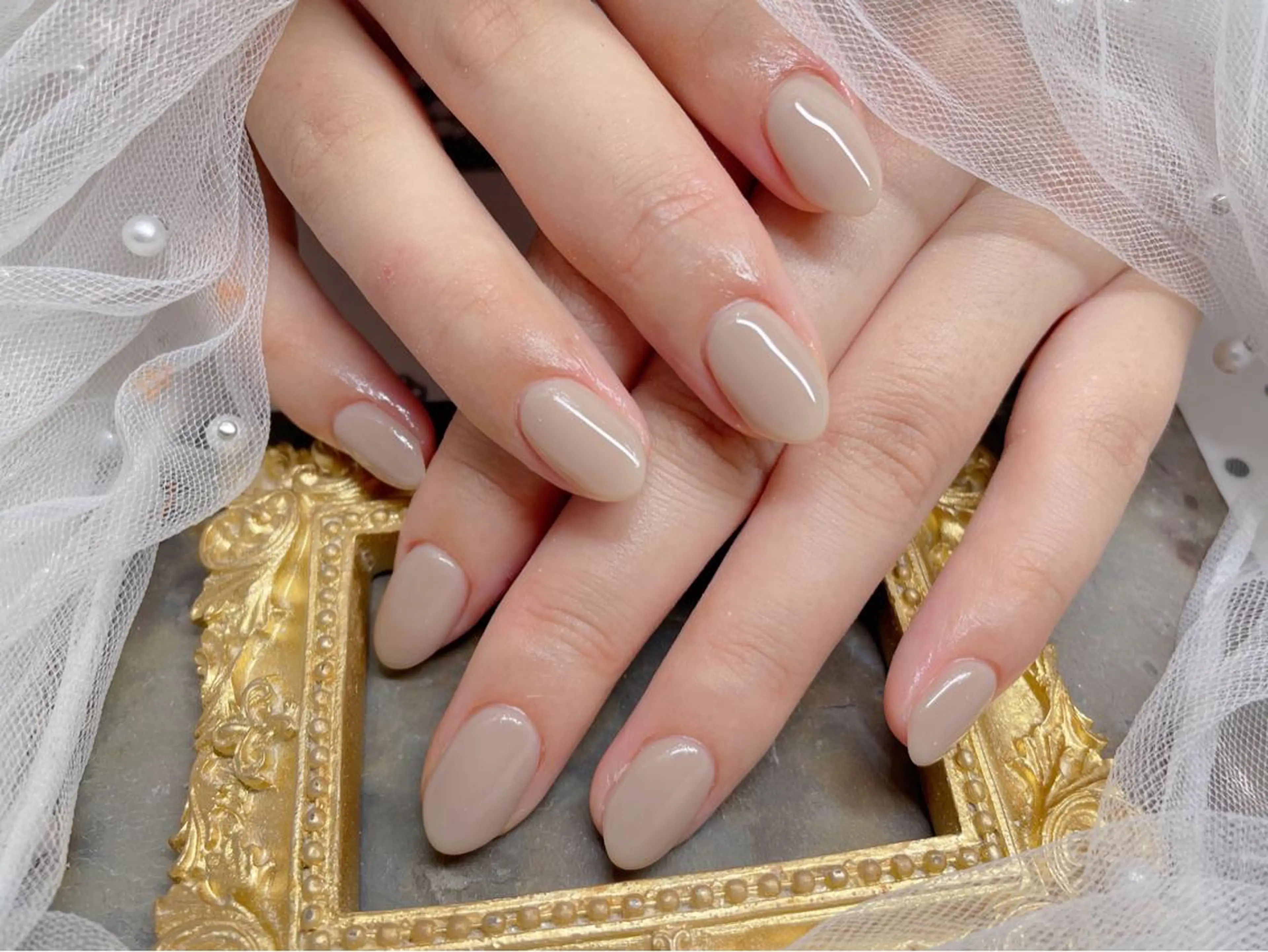 ネイル ハンドネイル マジック ミラーのネイルデザイン