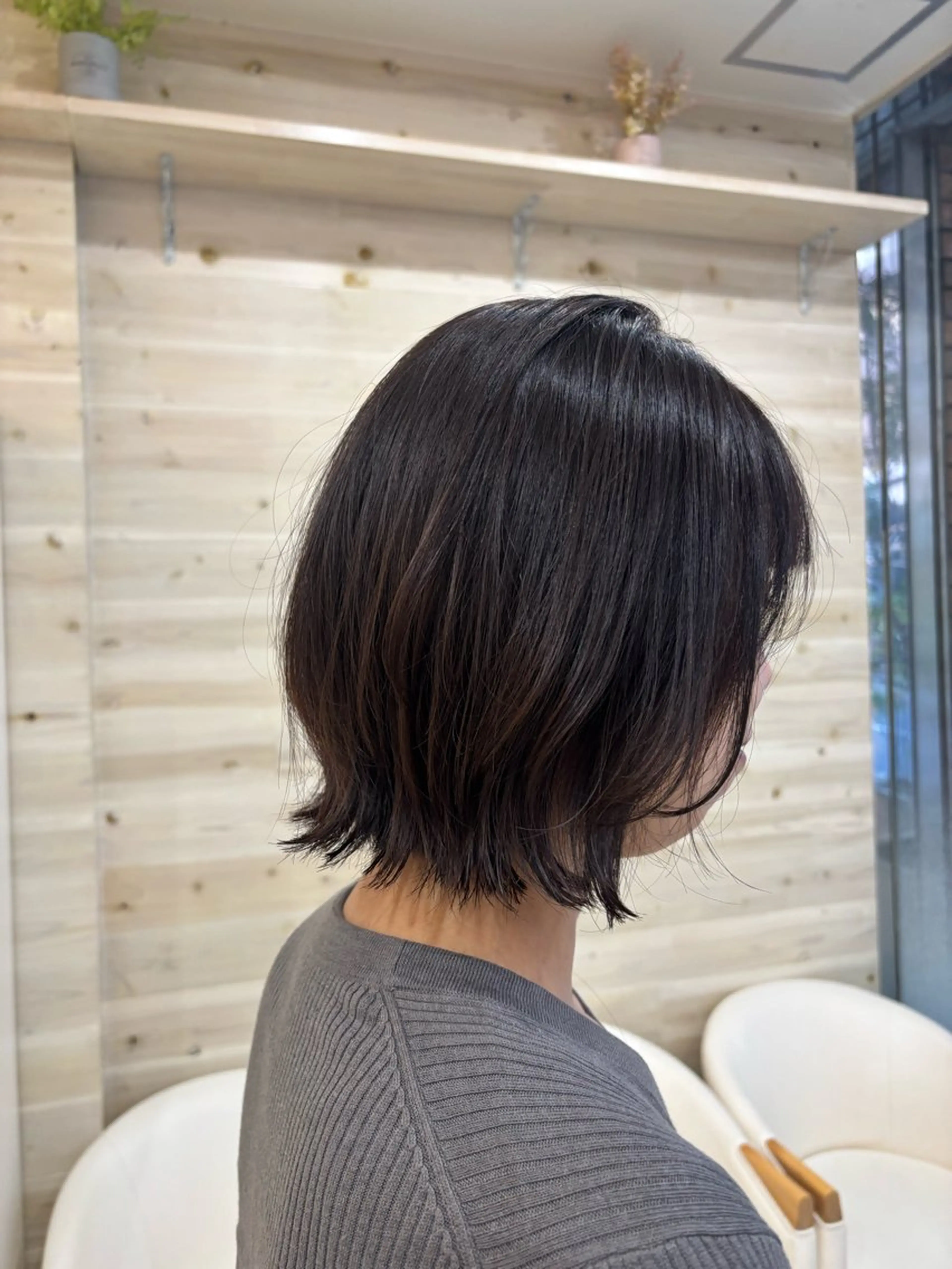 ミディアム カラー ボブレイヤー ボブ レイヤーカット トリートメント カット ヘアカラー トリートメント 田野倉NEXT店 美髪ニストのヘアスタイル