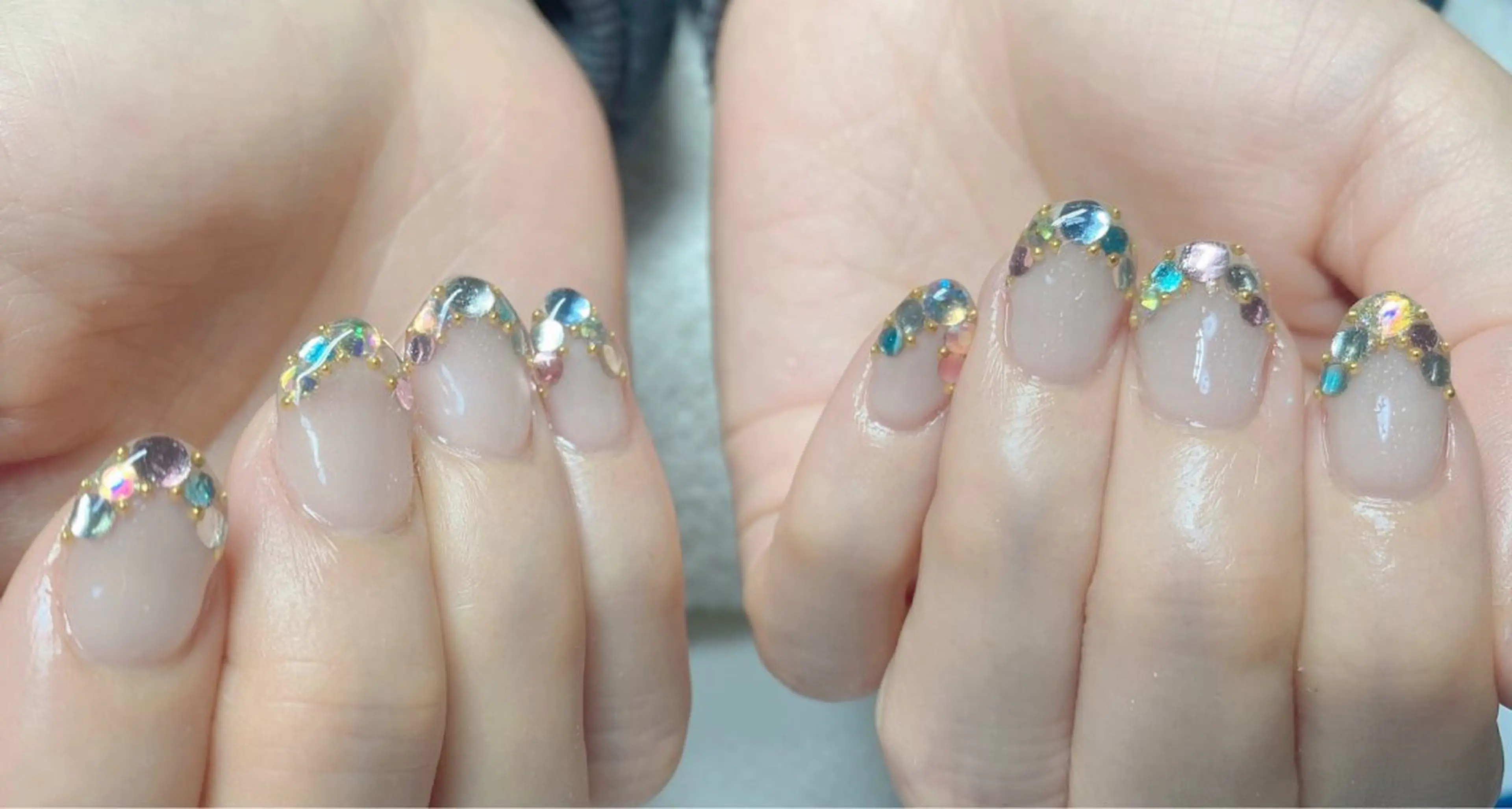 ネイル 持ち込み MYU Nails所属・ニュアンスネイル🌈 MYU Nailsのネイルデザイン