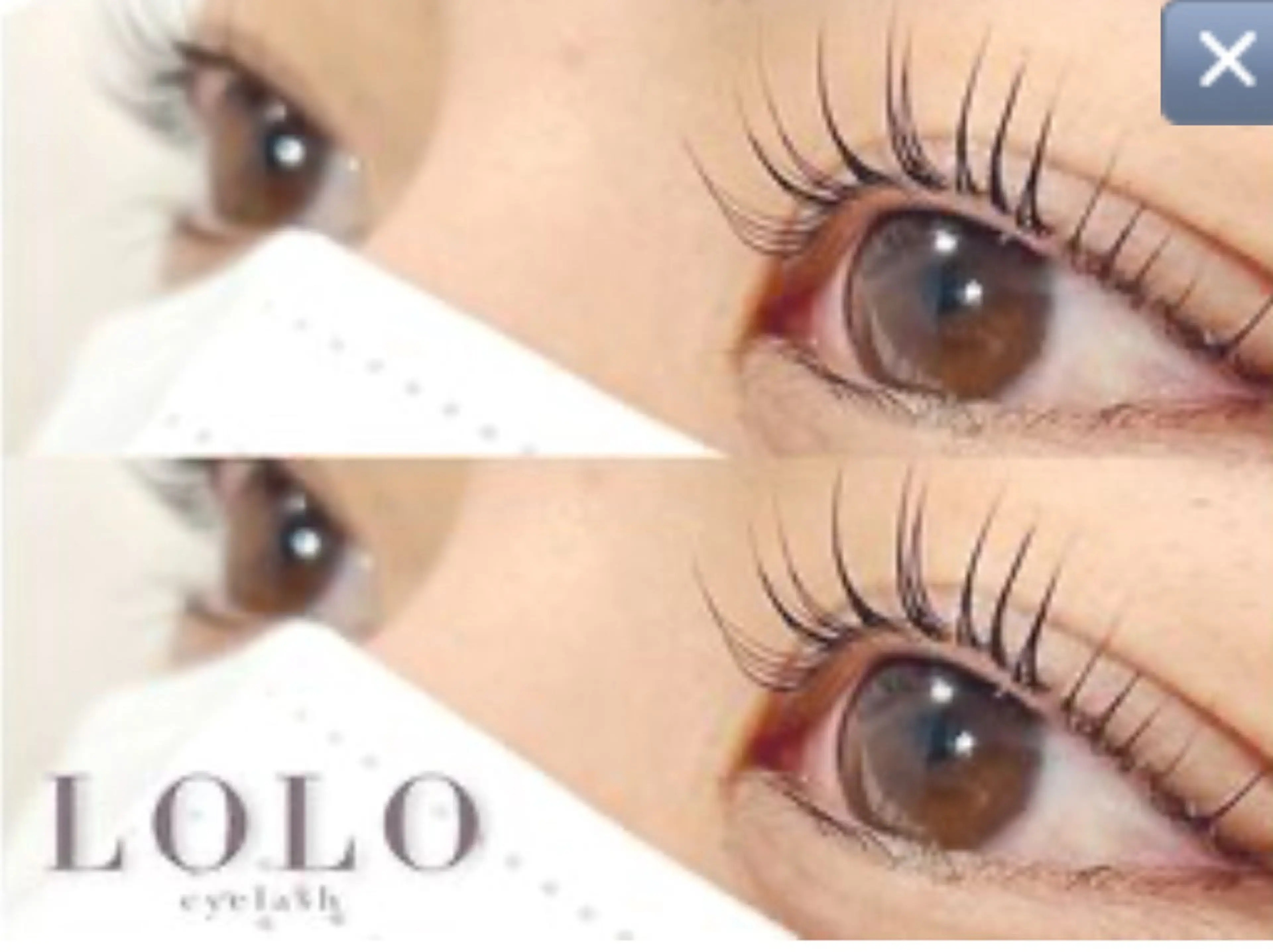 マツエク・マツパ マツパ 山田 ‪‪LOLO‪‪‪‪のマツエク・マツパデザイン