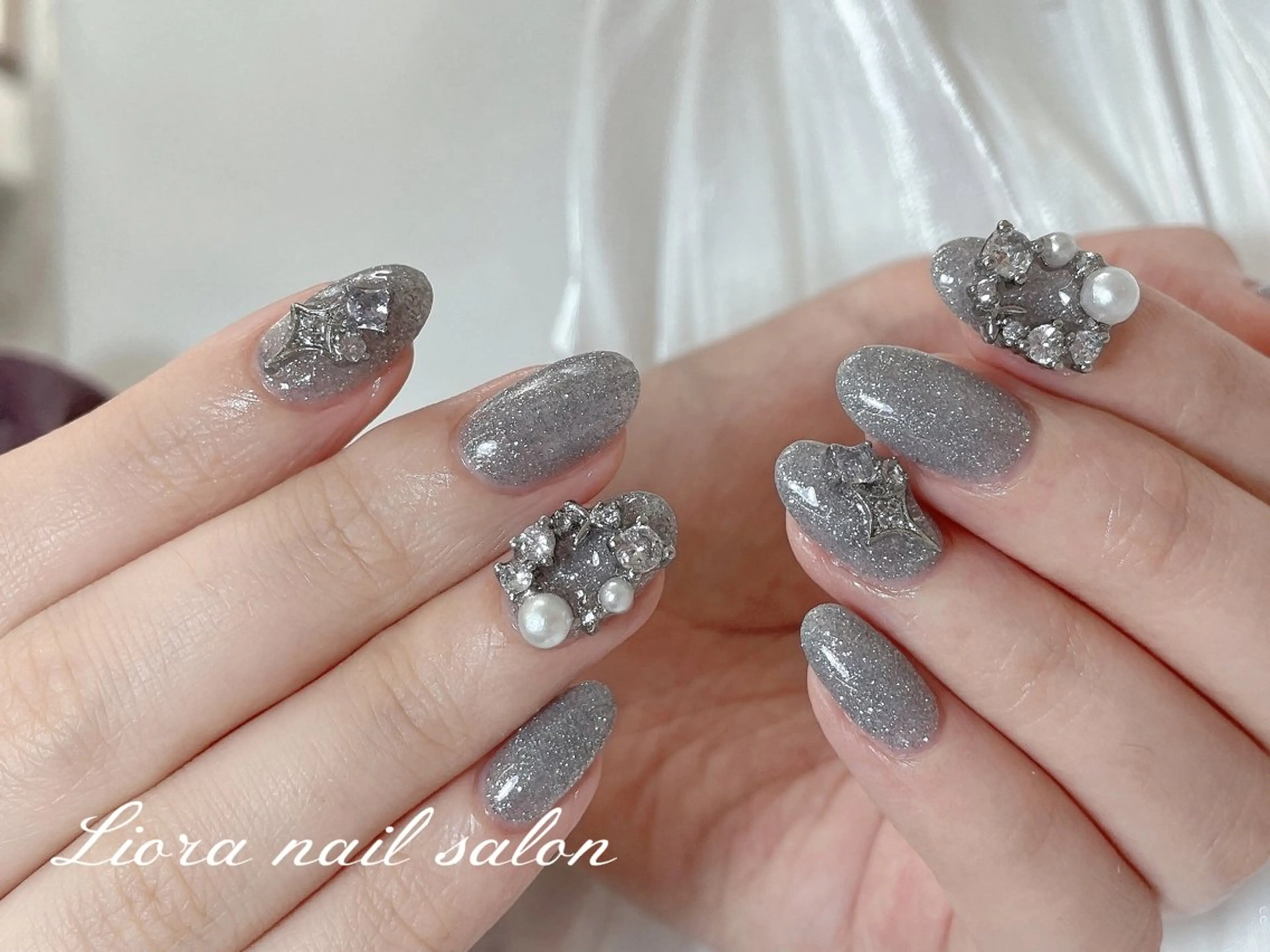 ネイル チークネイル フットネイル フレンチネイル ジェルネイル ガーリー ハンドネイル Liora nail スカルプ専門店のネイルデザイン