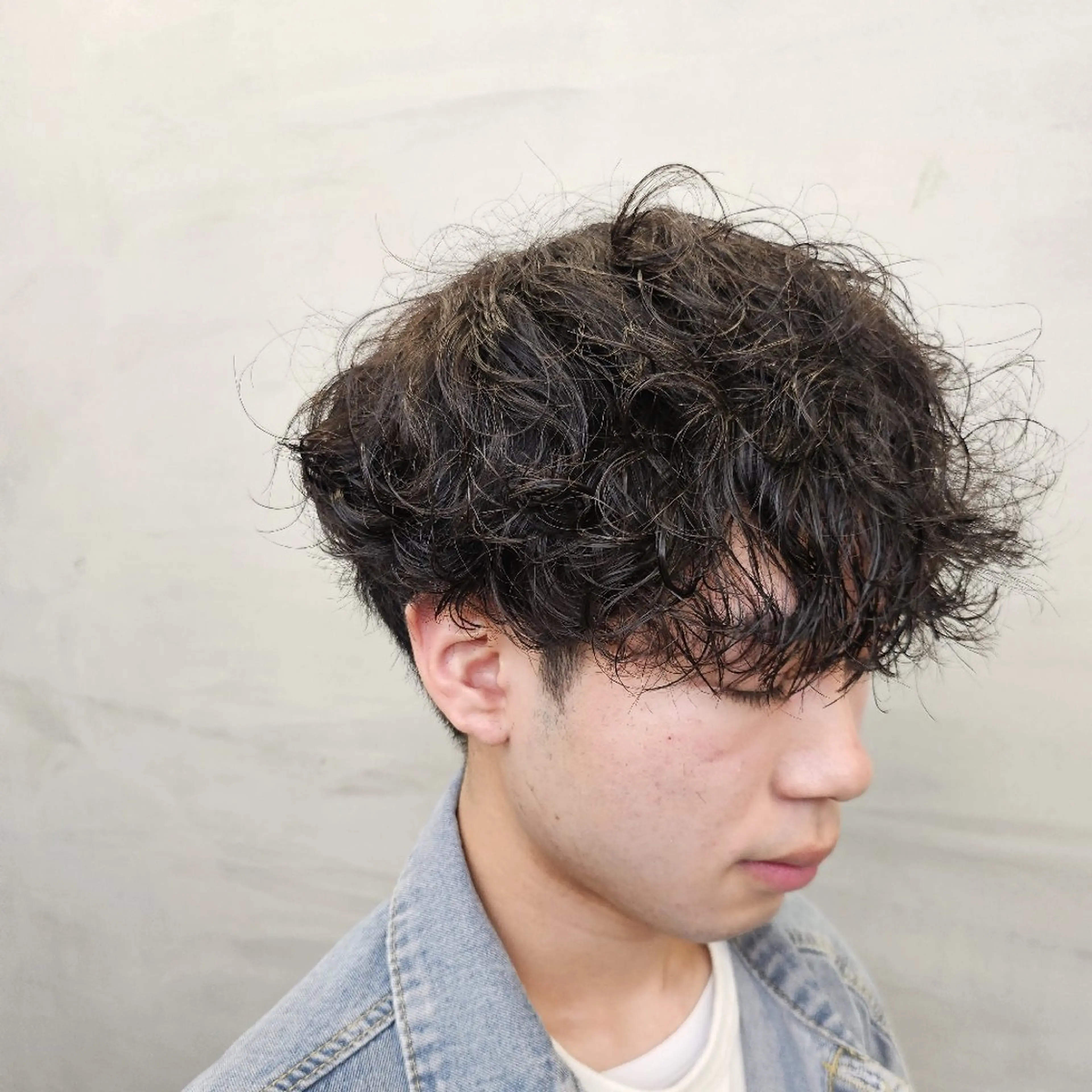 ショート パーマ メンズ ☀️ボブスタイル特化 大山あさひ☀️のヘアスタイル