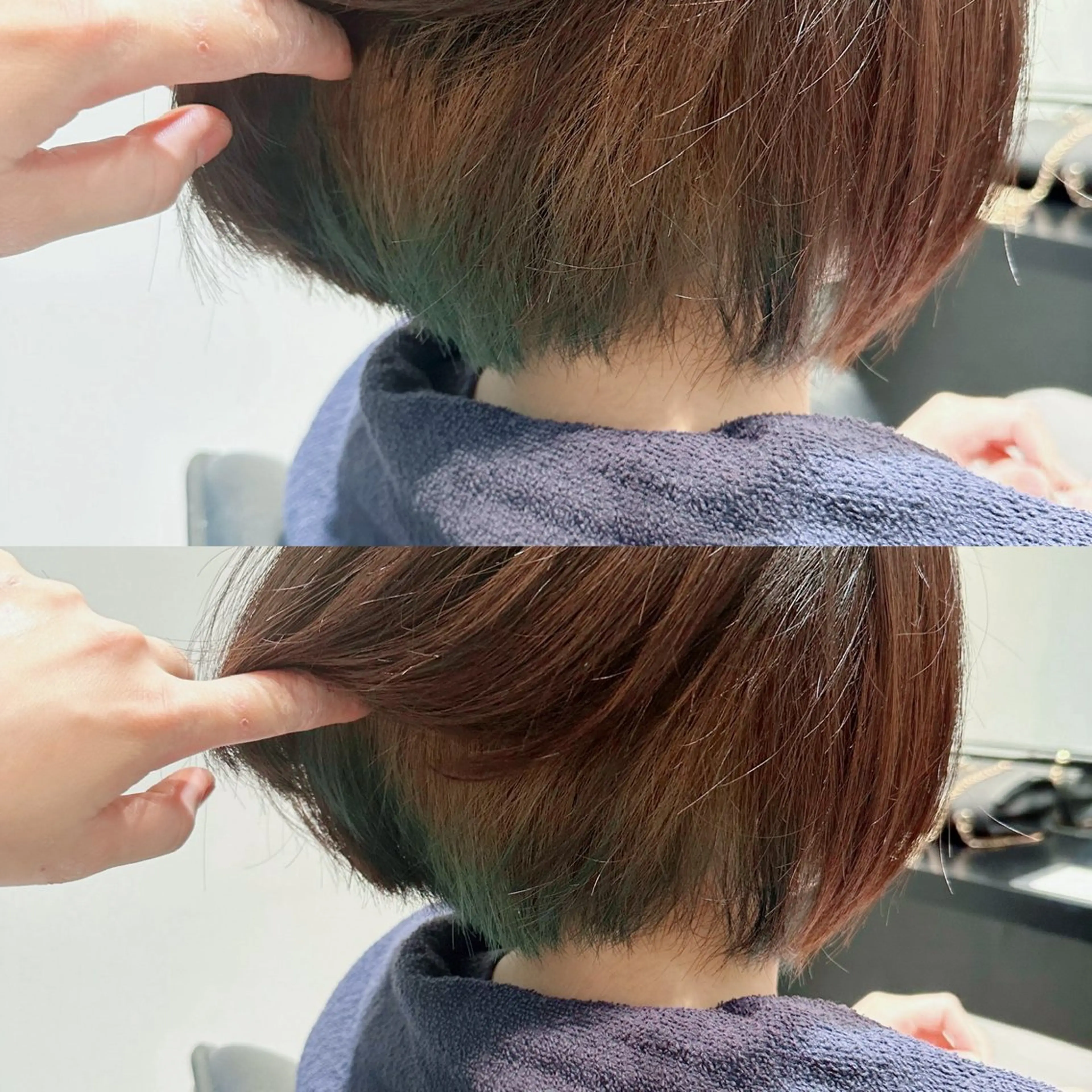 ショート 切りっぱなしボブ ショートボブ ボブ ショートヘア TR付きカット無料✨ ✨いのうえもなみのヘアスタイル